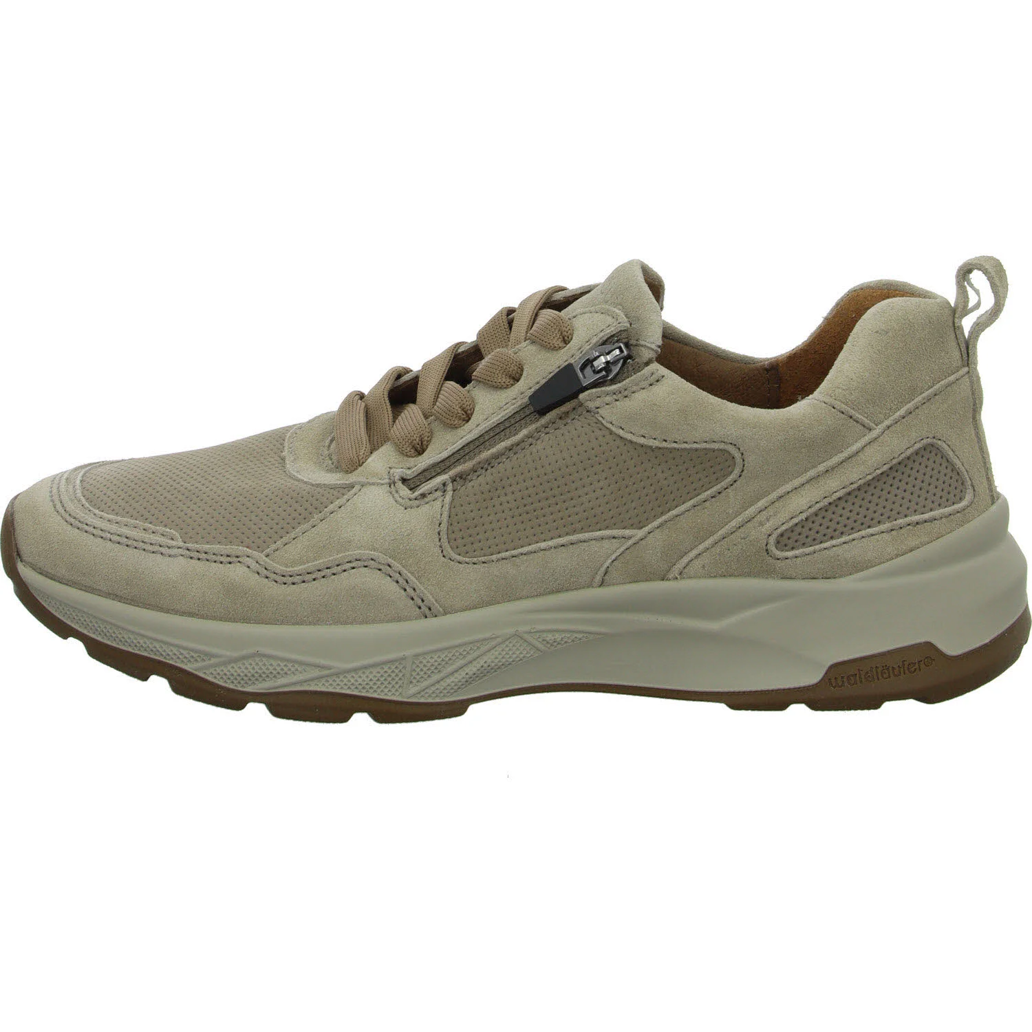 Waldläufer Herren Schnürschuhe 713003-402/093 H-Tom storm beige sahara H (weit)