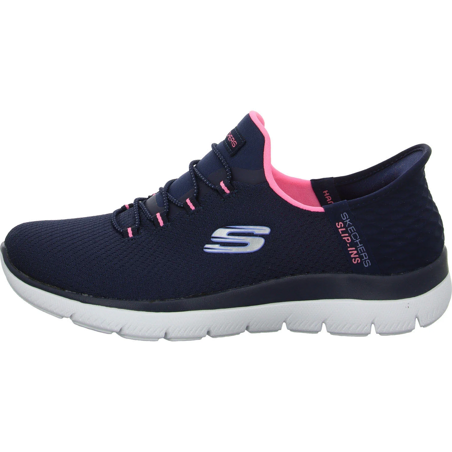 Element 6 von 8 (Bild) – Skechers Damen Slipper 150123 NVPK Summits - Diamond Dream navy/pink normal