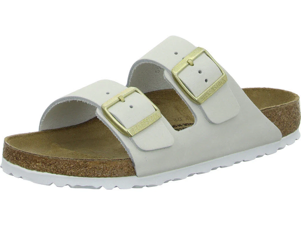 BIRKENSTOCK Pantoletten 1029405 Arizona antique white normal