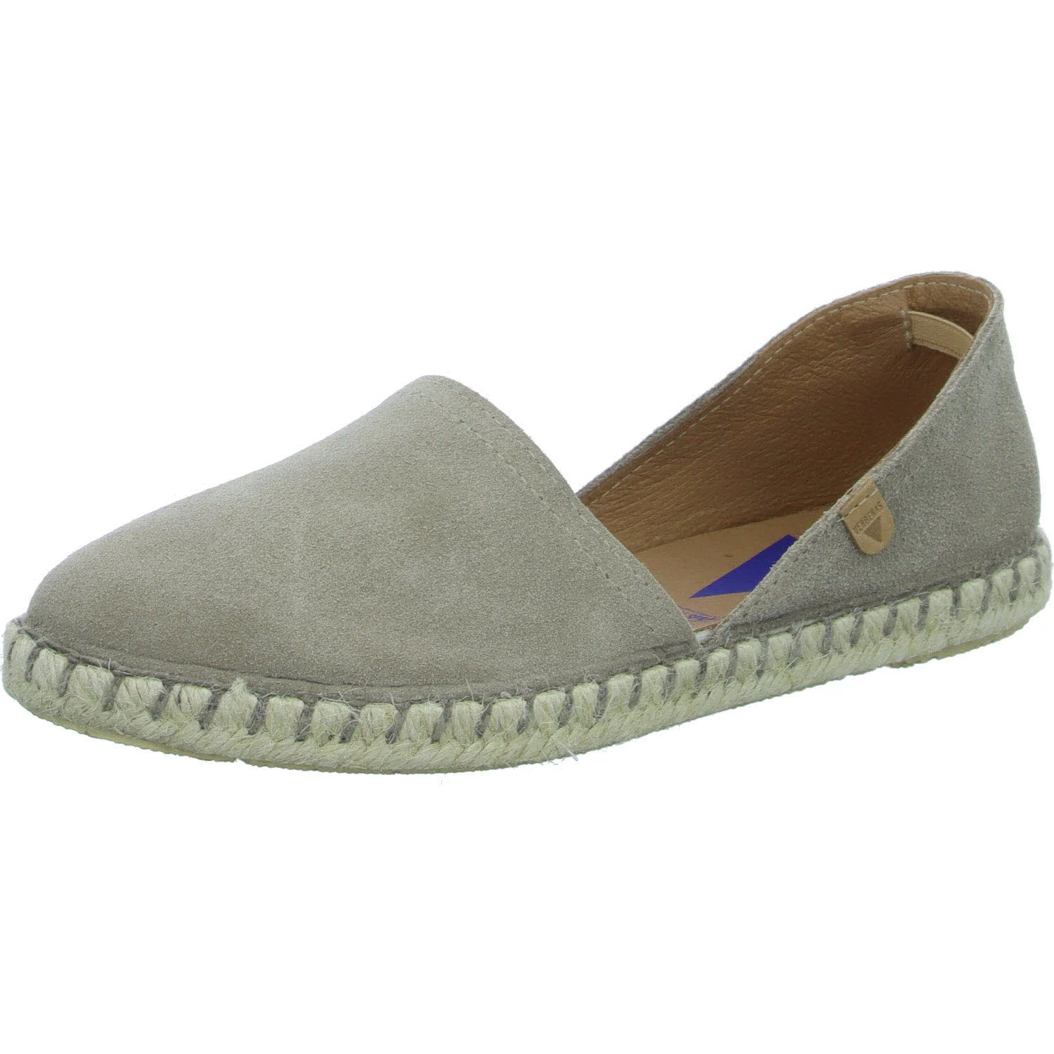 Verbenas Damen Slipper 0300580001 746 CARMEN SERRAJE piedra normal