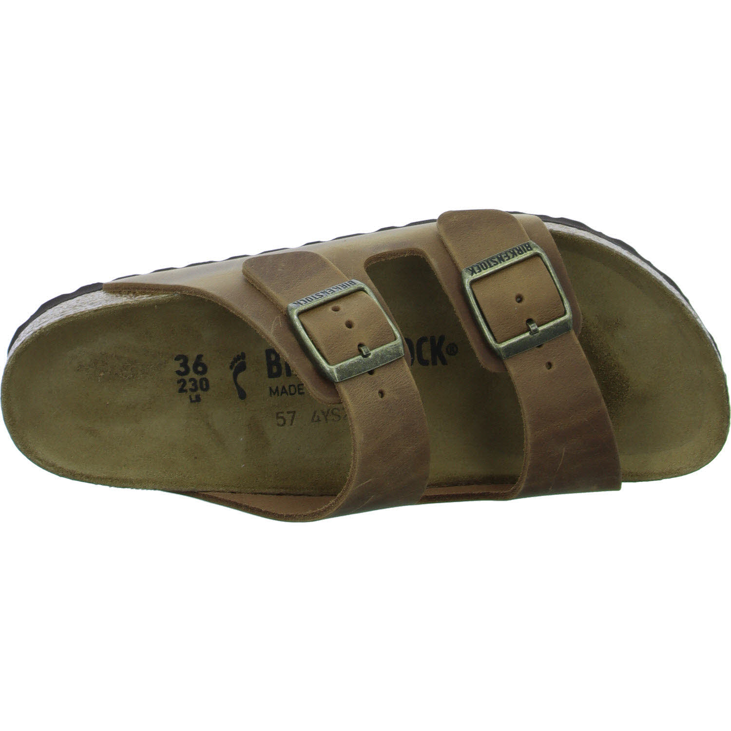 Element 8 von 8 (Bild) – BIRKENSTOCK Pantoletten 1028401 Arizona cognac schmal