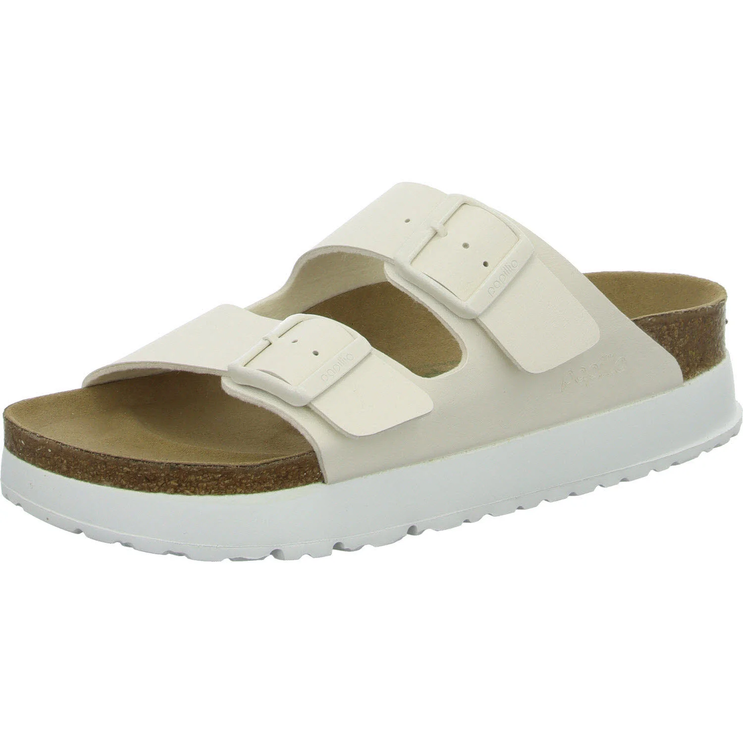 Element 2 von 8 (Bild) – Papillio von BIRKENSTOCK Pantoletten 1029127 Arizona PAP Flex Platform eggshell schmal