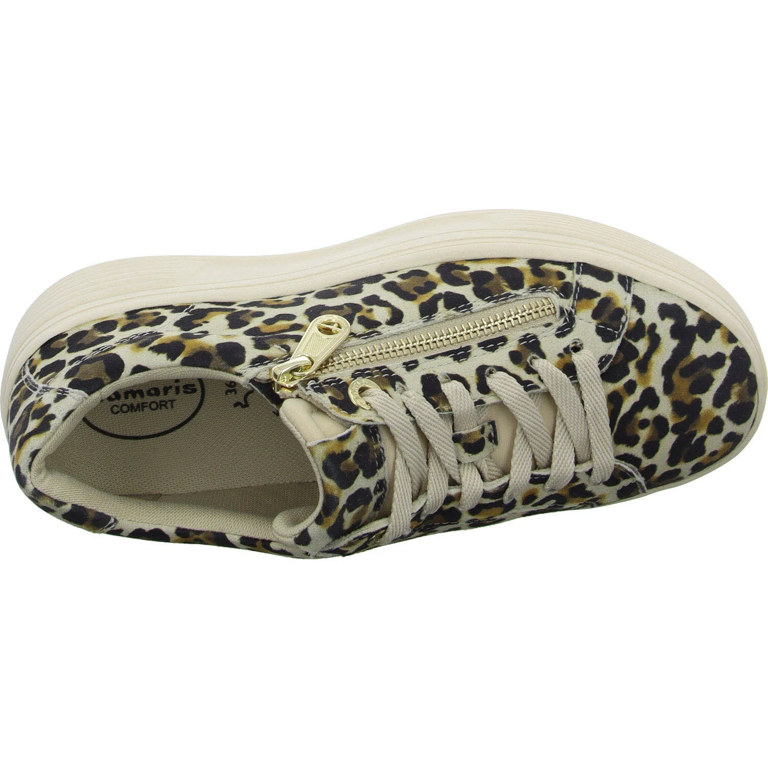Tamaris Comfort Damen Schnürschuhe 8-83726-44/903 8-83726-44 leopard weit