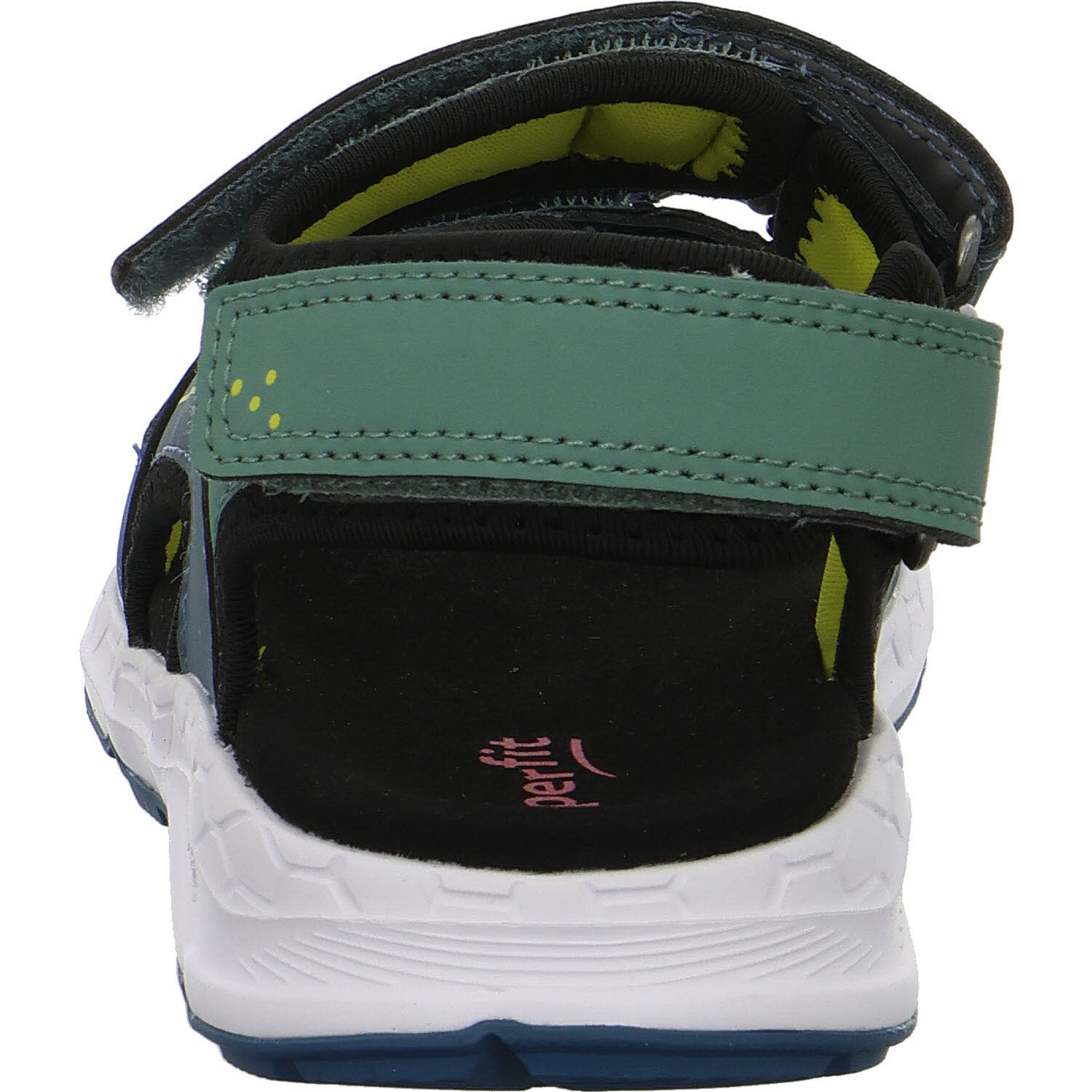 Superfit Kinder Sandalen 1-000583-8060 Criss Cross blau/gelb WMS mittel