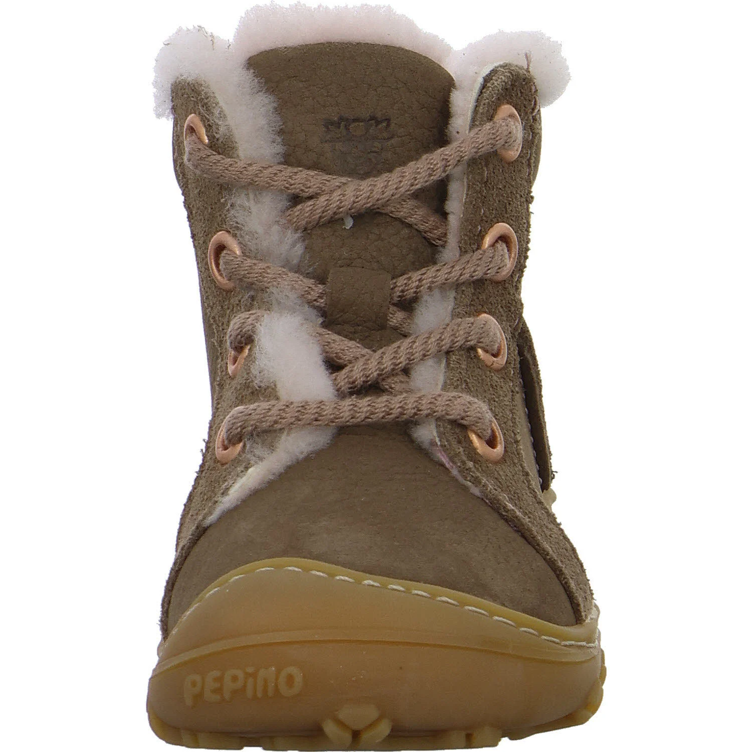 Ricosta Kinder Schnürstiefel 50 1500103/270 Elia schoko/rosa WMS weit