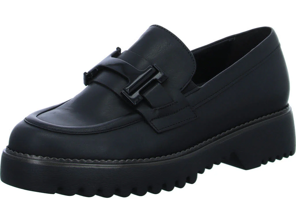 Gabor Damen Slipper 72.452.57 72.452 schwarz (schwarzlack) G (normal)