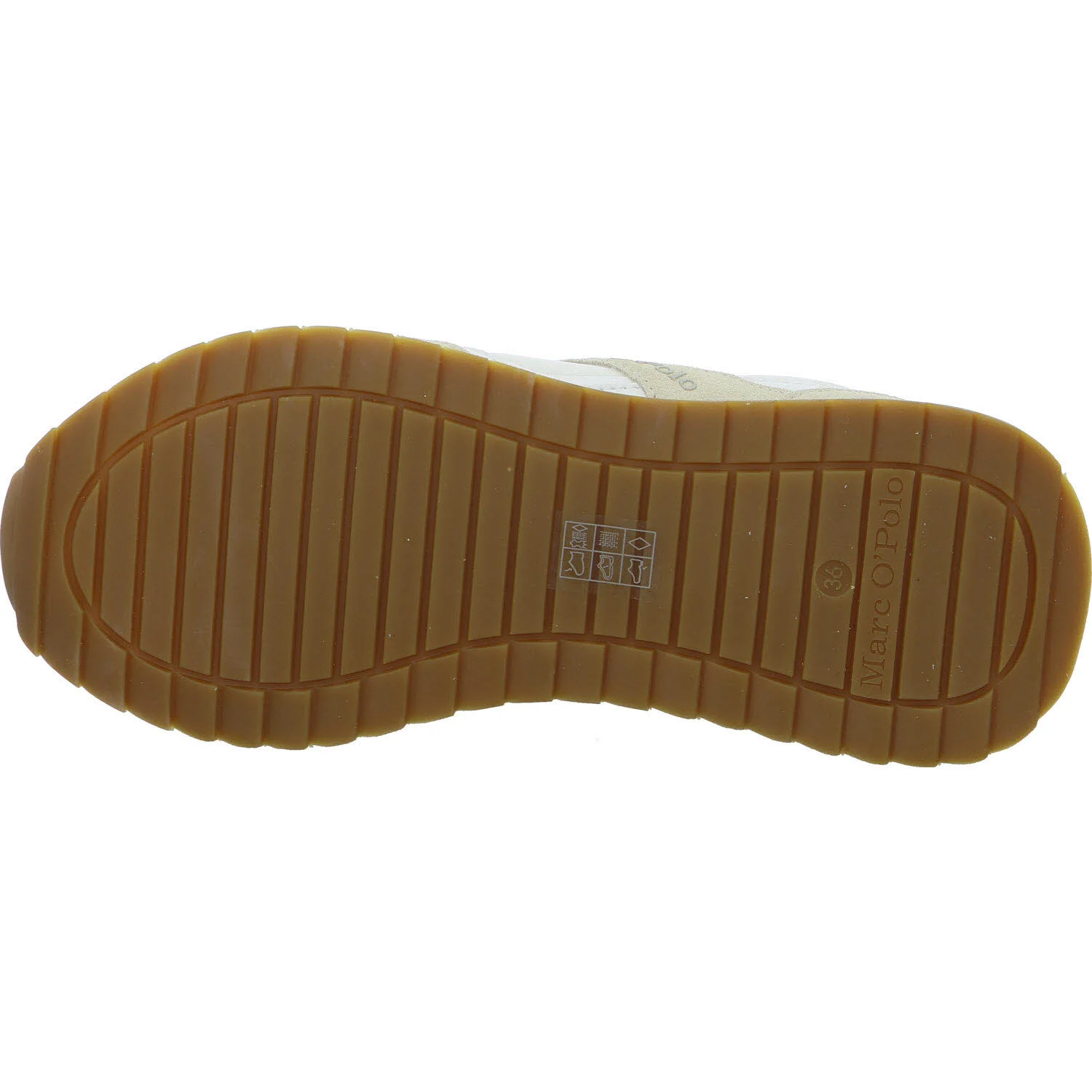 Marc O'Polo Damen Schnürschuhe 602 19323502 349 933 602 19323502 349 gray silk/offwhite normal