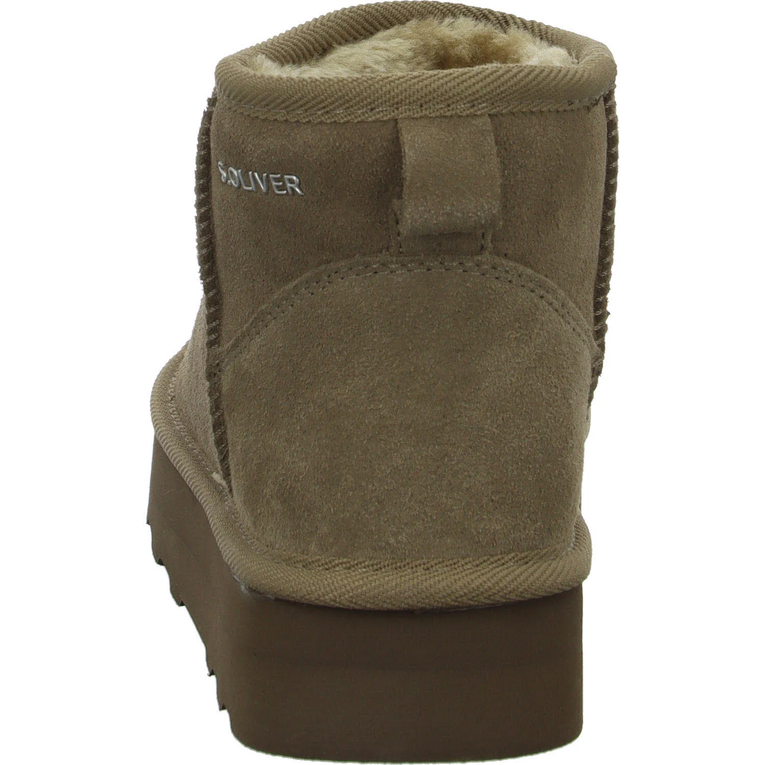 Element 4 von 8 (Bild) – s.Oliver Damen Stiefelette warm 5-26352-41-341 5-26352-41 taupe normal