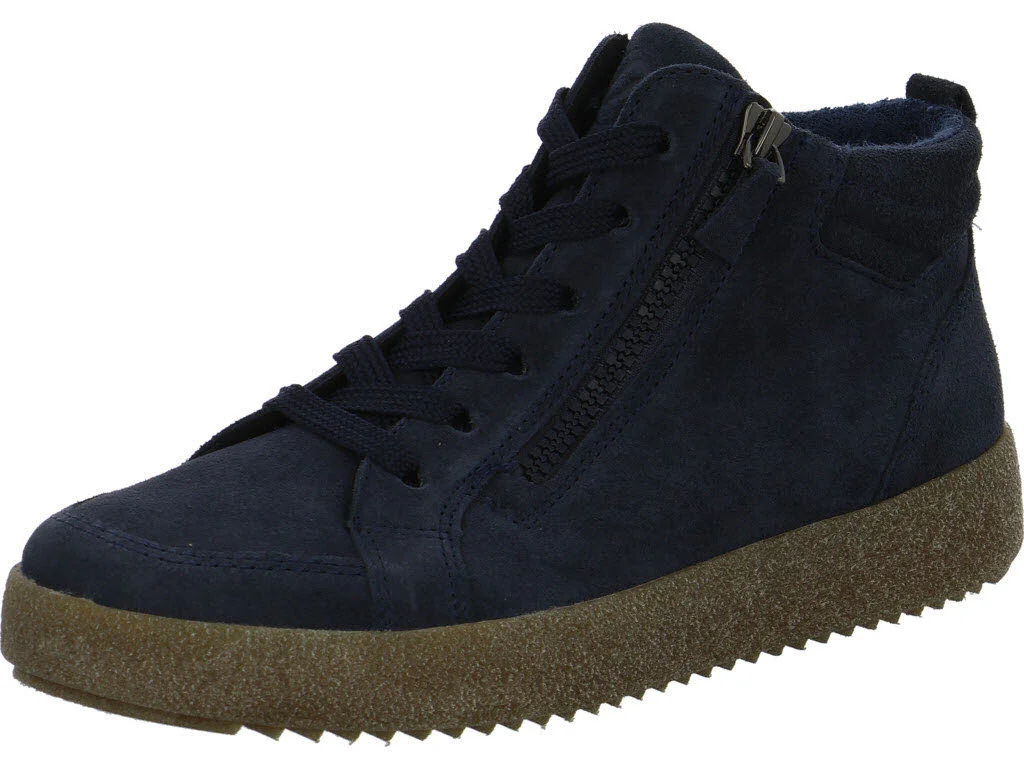 Ara Damen Schnürstiefel 12-37908-02 Oslo blau G (normal)