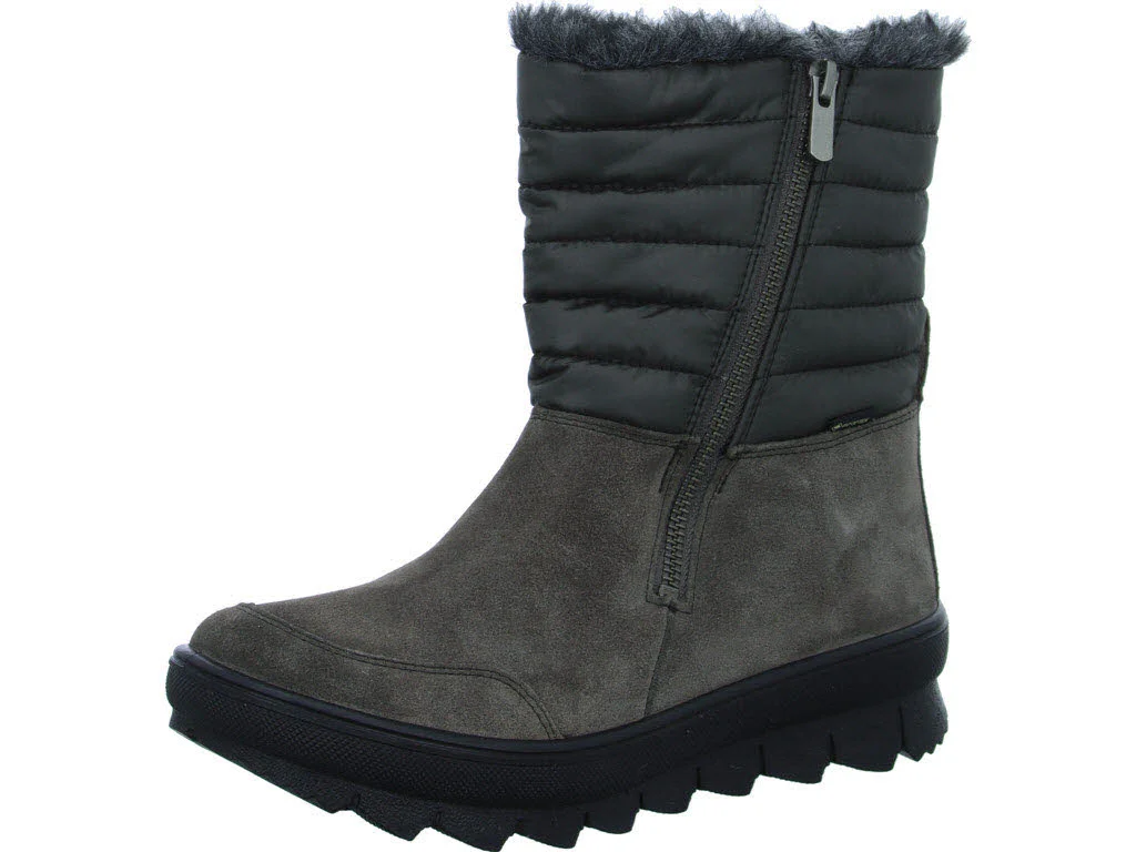 Legero Damen Stiefelette warm 2-009900-2800 NOVARA OSSIDO (GRAU) G (normal)