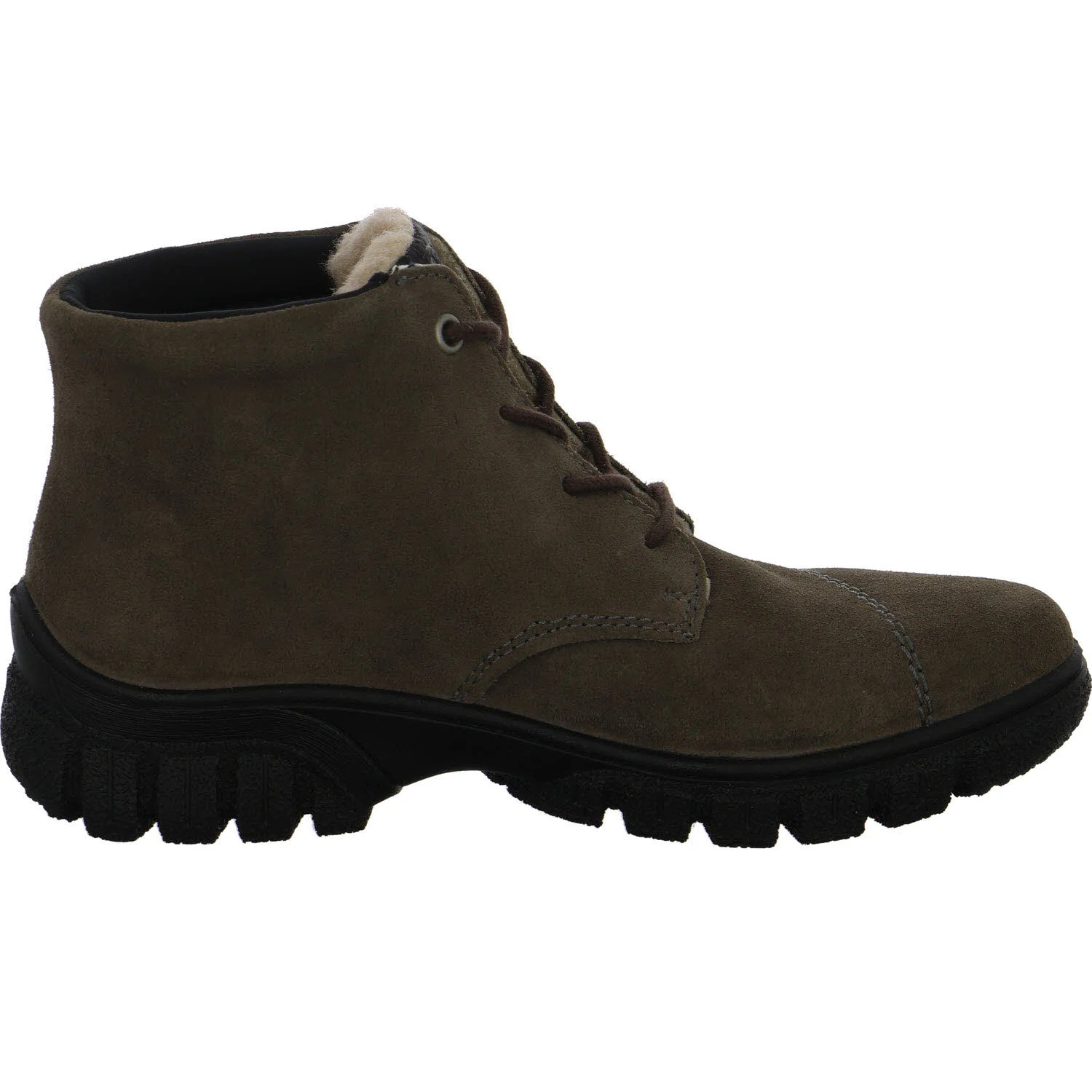 Rieker Damen Schnürstiefel warm Z7218-45 Z7218 smoke G (weit)