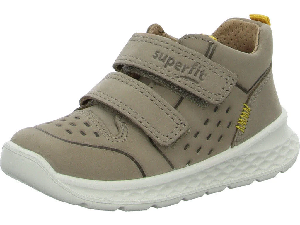 Element 1 von 8 (Bild) – Superfit Kinderschuh zum Schlupfen 1-000363-4000 Breeze beige/gelb WMS mittel