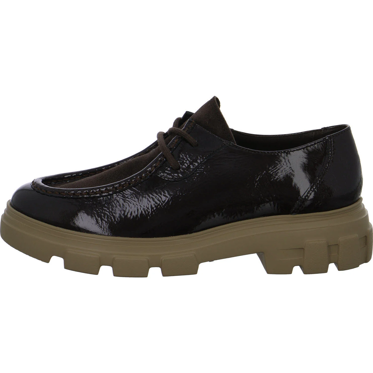 Paul Green Damen Schnürschuhe 1183-030 1183 moro/mocca normal