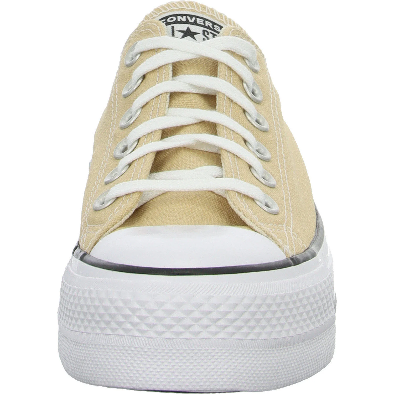 Converse Damen Schnürschuhe A11877C/248 CTAS Lift OX coastal dune/white/black normal