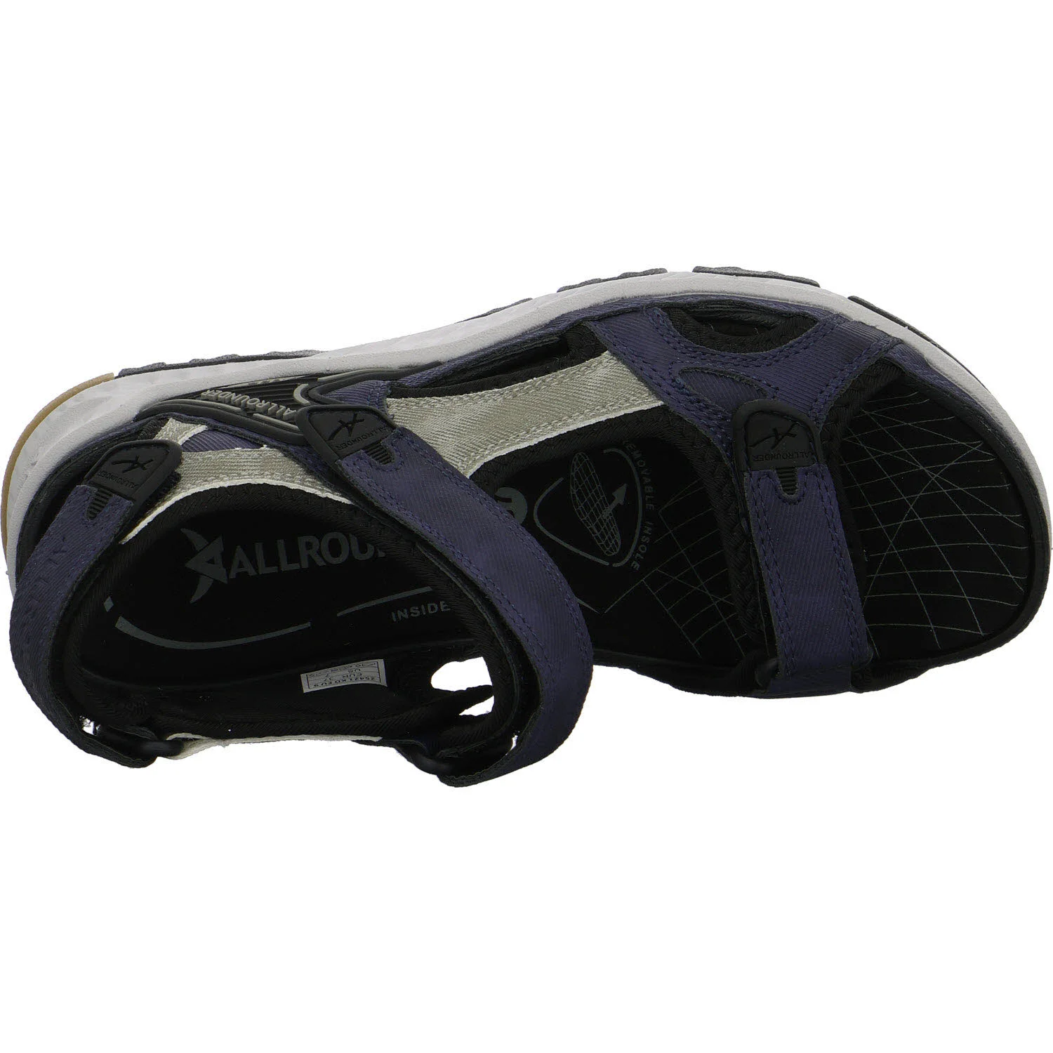 Allrounder by Mephisto Damen Sandalen P2008646 Westside peacot/alloy normal