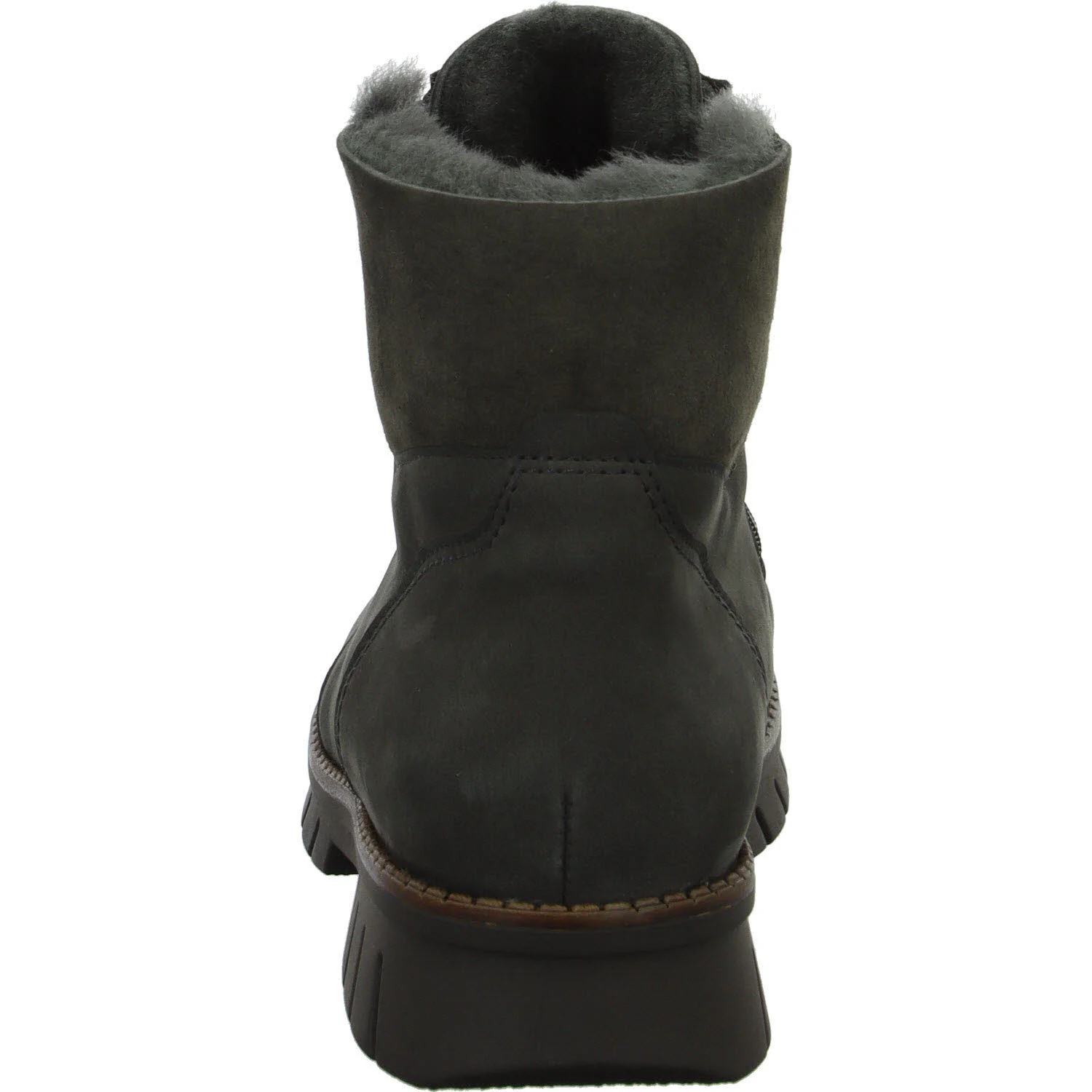 Waldläufer Damen Schnürstiefel warm 975901-200/052 H-Xara carbon H (weit)