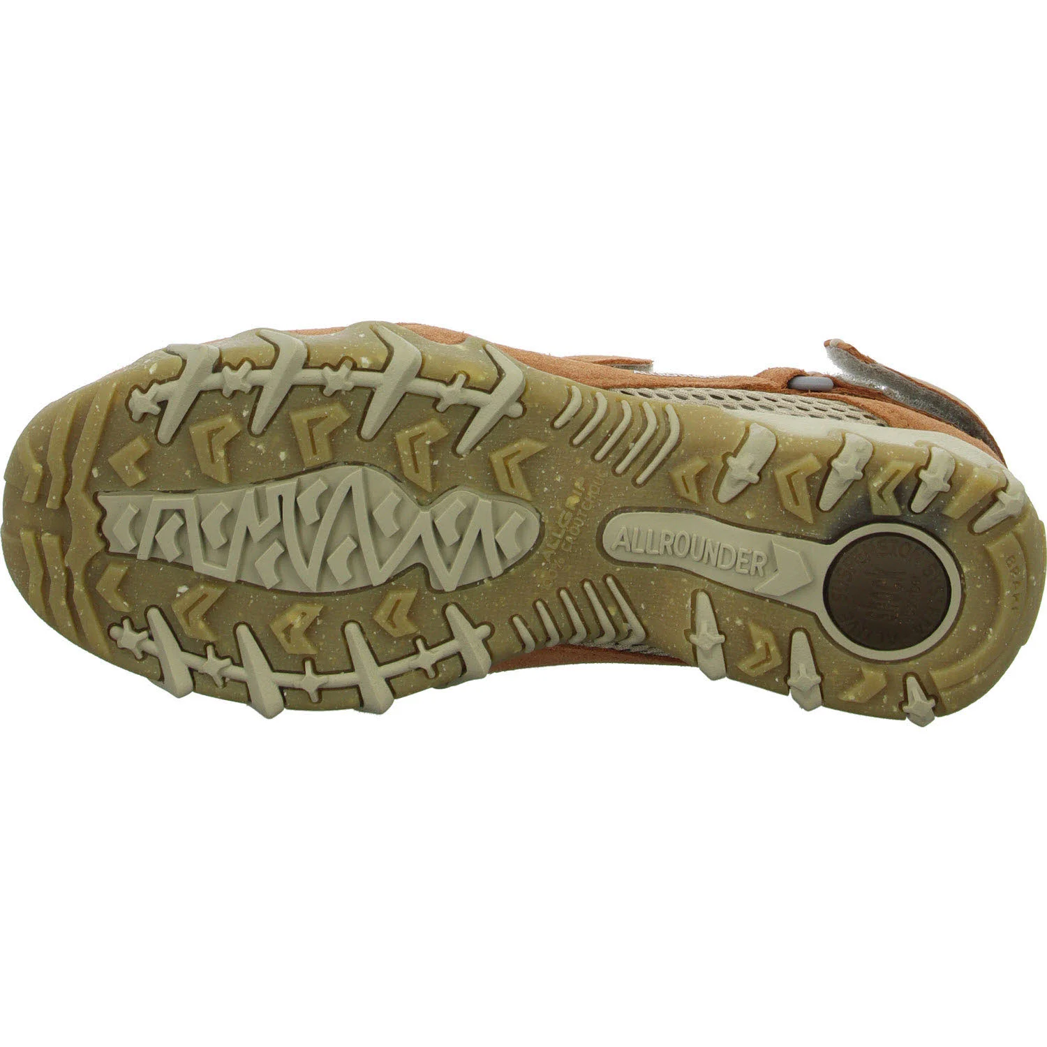 Allrounder by Mephisto Damen Slipper P2008627 Niro caramello/lamb normal