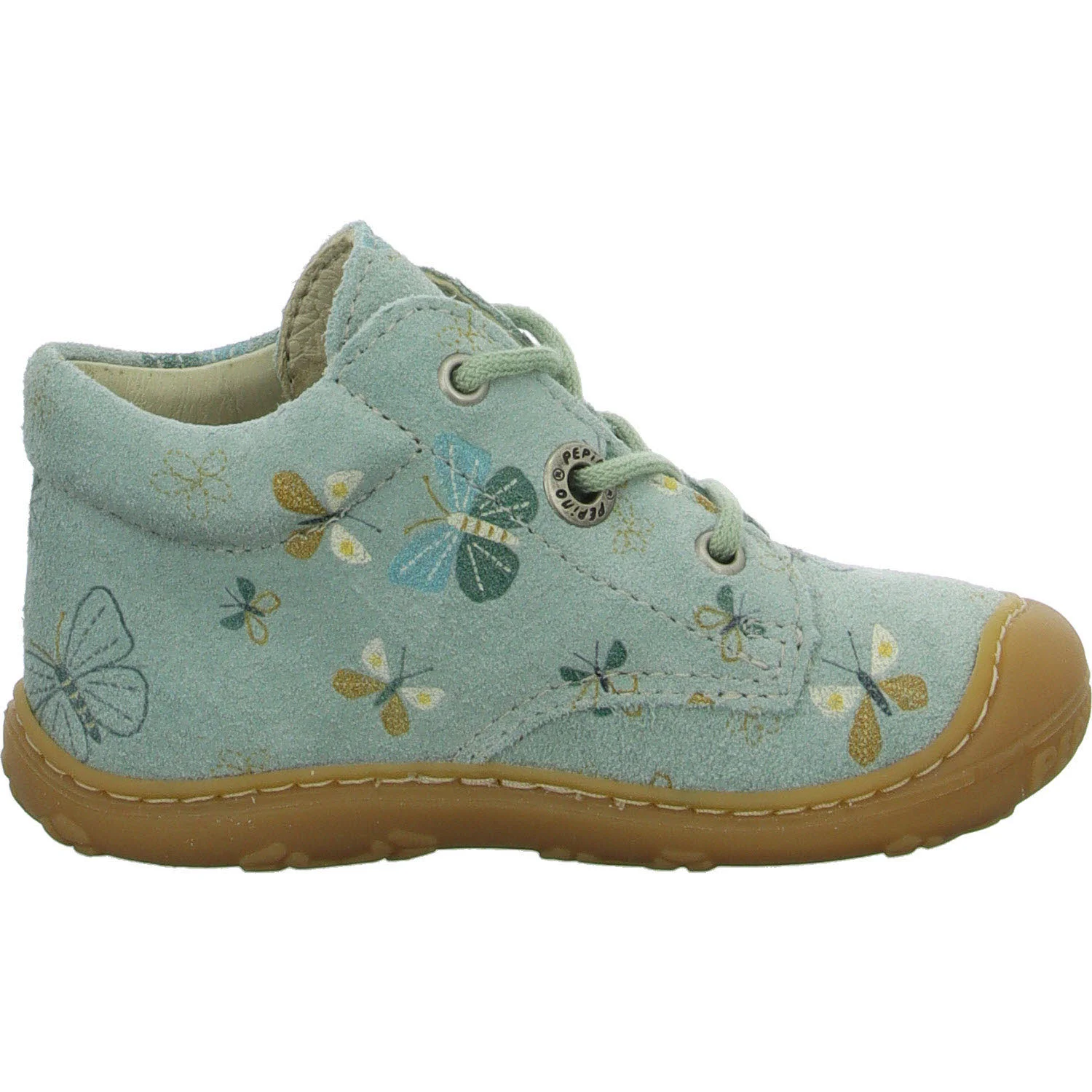 Ricosta Kinder Halbschuhe zum Schnüren 50 1200502/111 Dots ice WMS mittel