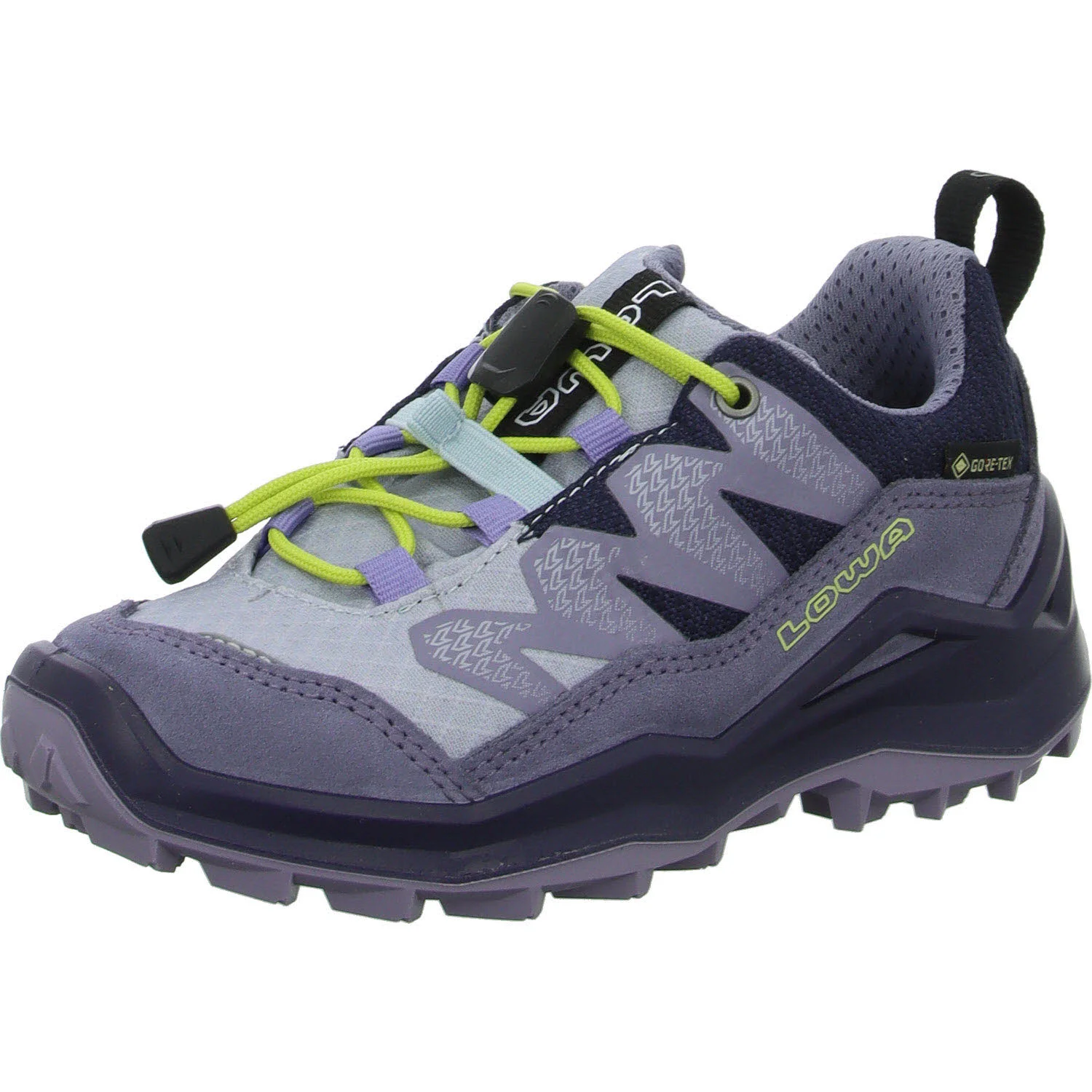 Element 2 von 8 (Bild) – Lowa Kinderschuh zum Schlupfen 641627/7259 Maddox Pro GTX Lo Jr flieder/pflaume normal