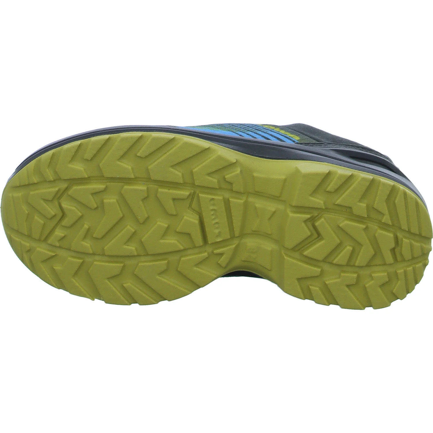 Element 5 von 8 (Bild) – Lowa Kinderschuh zum Schlupfen 641068/6984 Carezza GTX Lo Jr türkis/senf normal