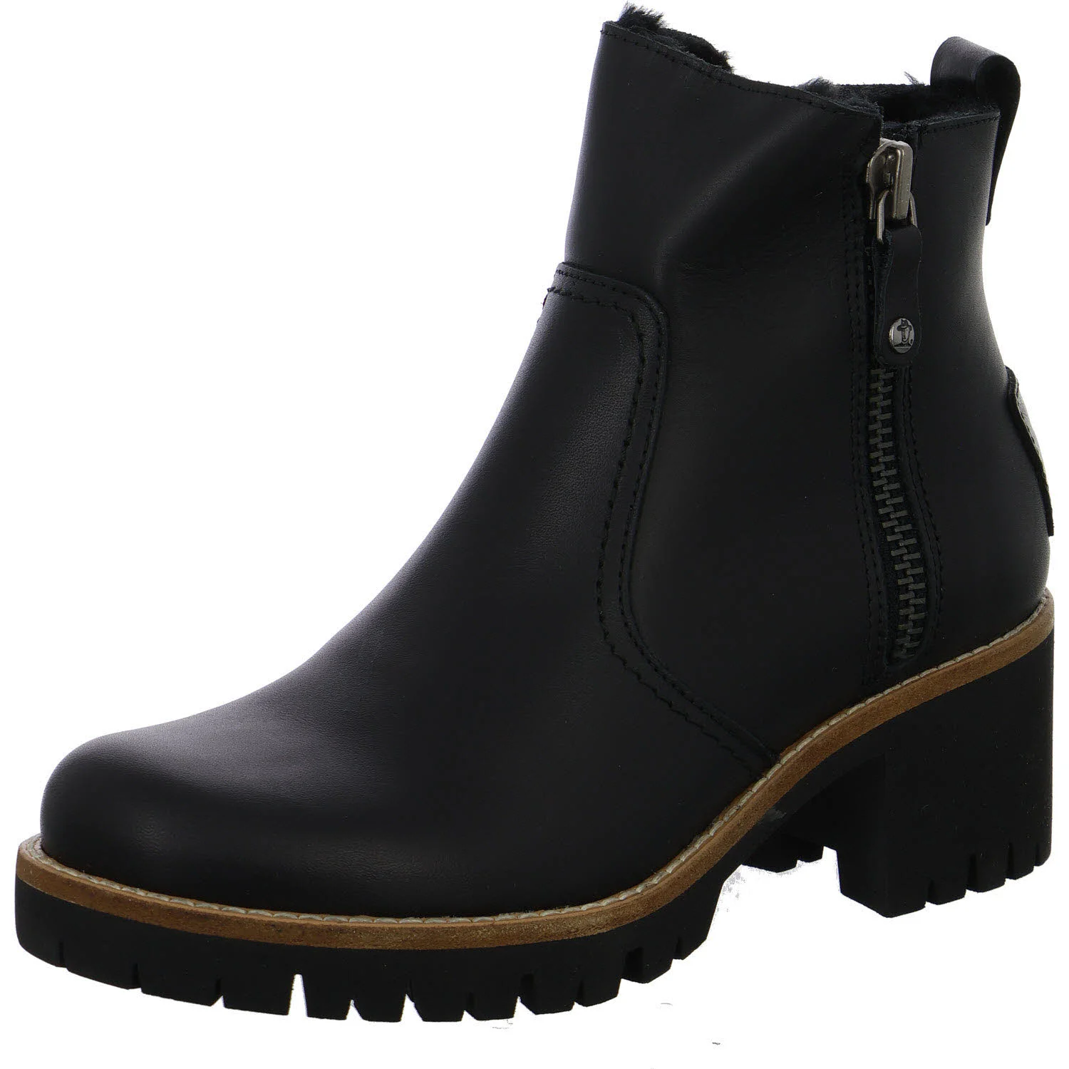 Panama Jack Damen Stiefelette warm Pauline Travelling B2 Pauline Travelling negro/black normal