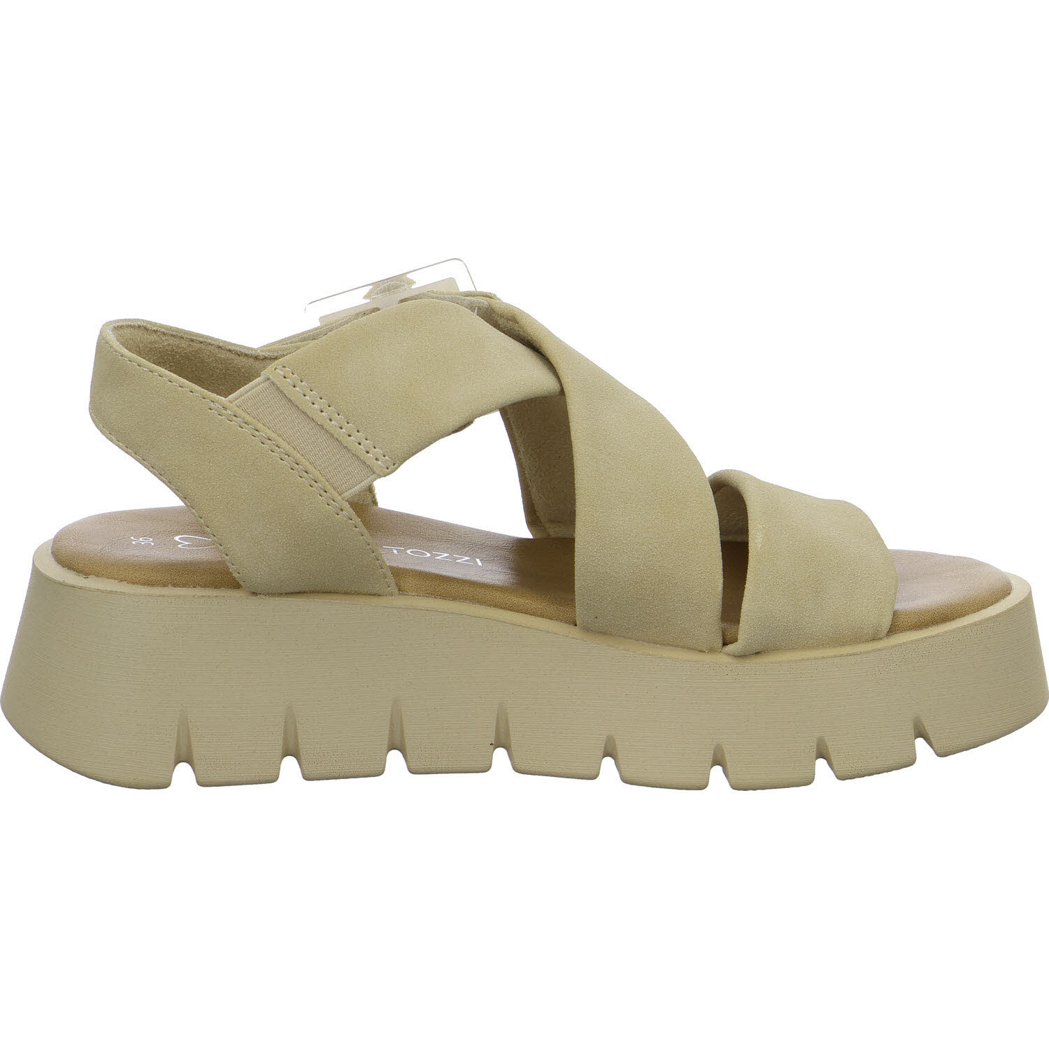 Marco Tozzi Damen Sandalen 2-28525-46/341 2-28525-46 taupe normal