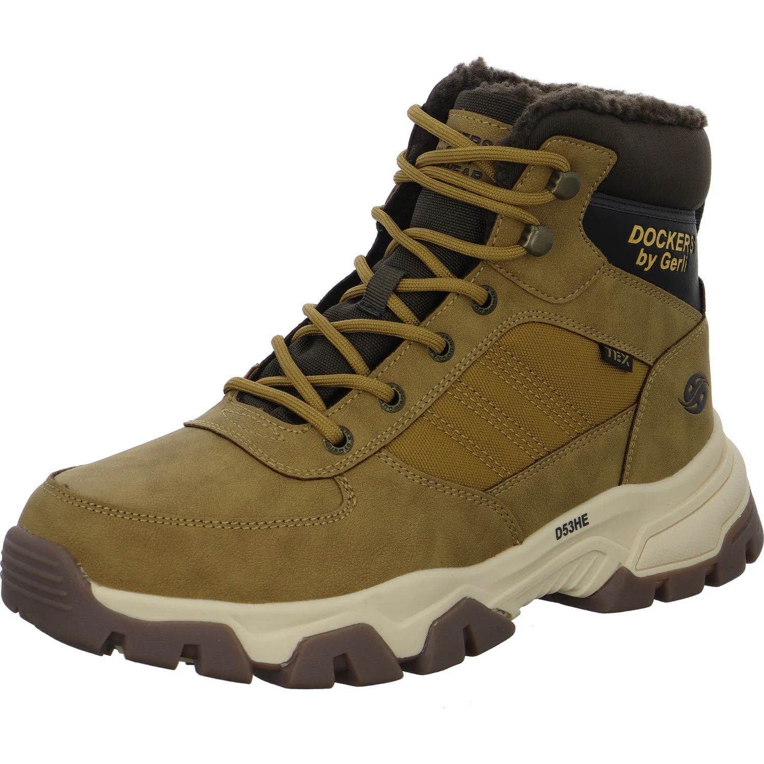 Element 2 von 8 (Bild) – Dockers by Gerli Herren Schnürstiefel warm 53HE102657910 53HE102657 golden tan normal