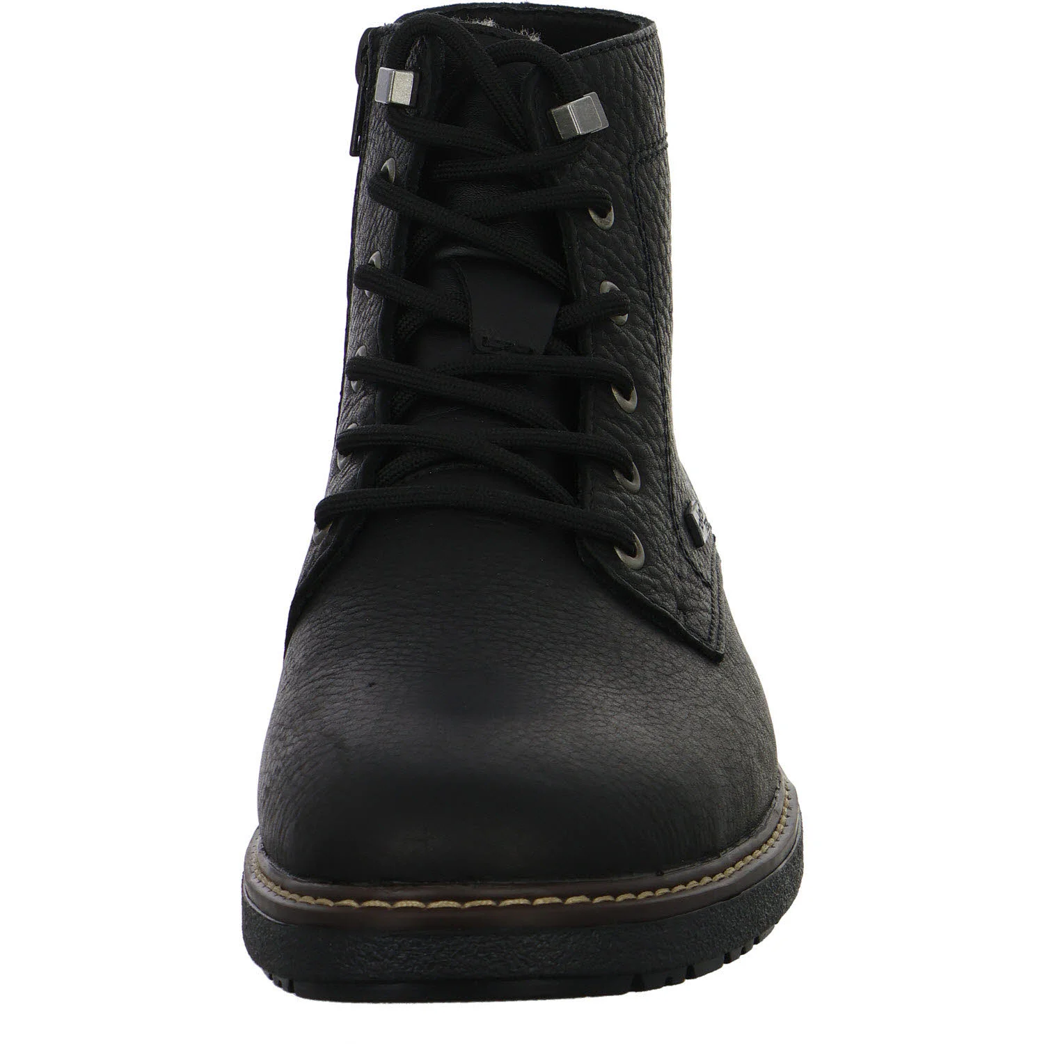 Rieker Herren Schnürstiefel warm 33121-00 33121 schwarz/schwarz G 1/2 (weit)