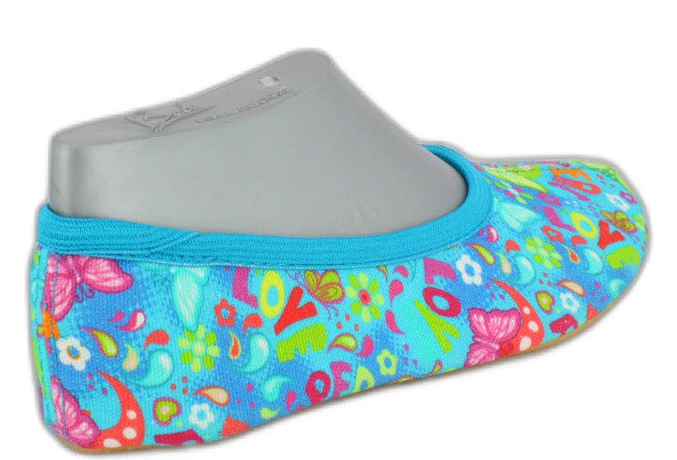 Element 5 von 8 (Bild) – Beck Gymnastikschuhe 258/50 Spring multicolor blau kombi normal