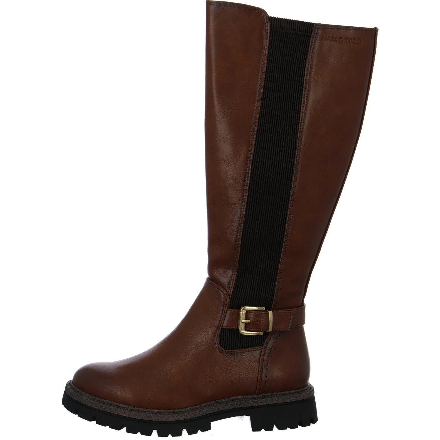 Marco Tozzi Damen Langschaftstiefel 2-25610-47-392 2-25610-47 cognac comb normal