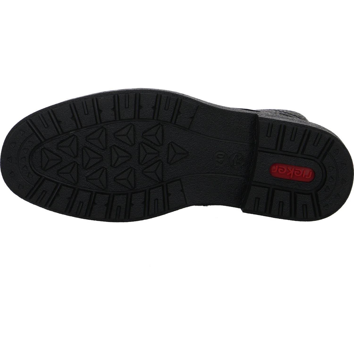 Rieker Herren Schnürstiefel warm 33121-00 33121 schwarz/schwarz G 1/2 (weit)