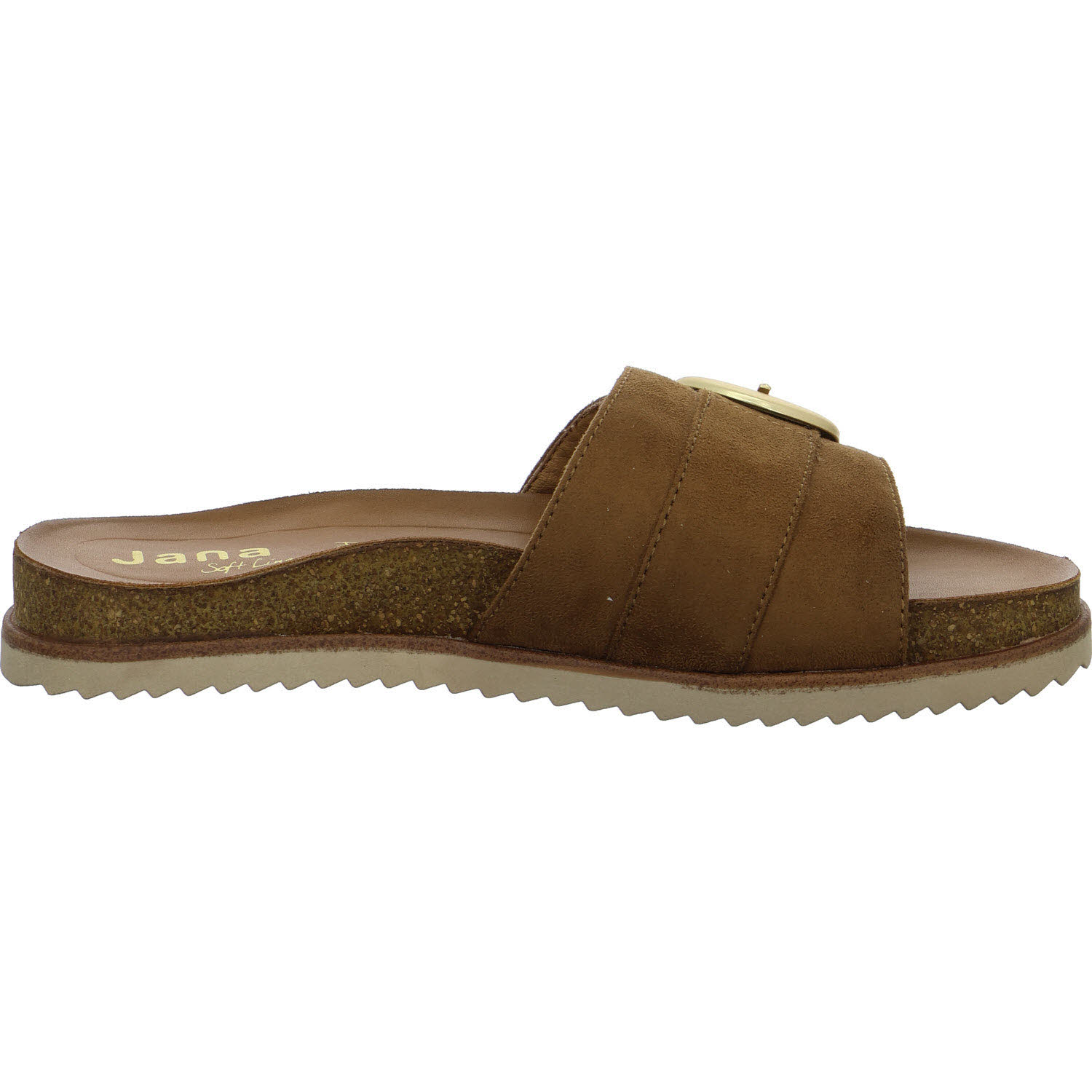 Jana Damen Pantoletten 8-27460-46/305 8-27460-46 cognac H (weit)