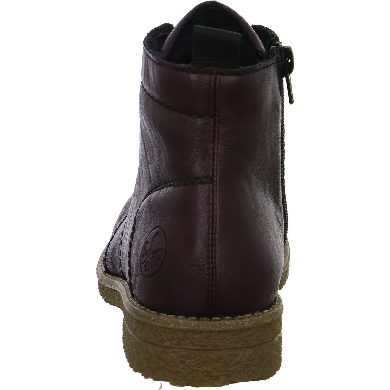 Element 4 von 8 (Bild) – Rieker Damen Schnürstiefel 73500-30 73500 brombeer F 1/2 (normal)