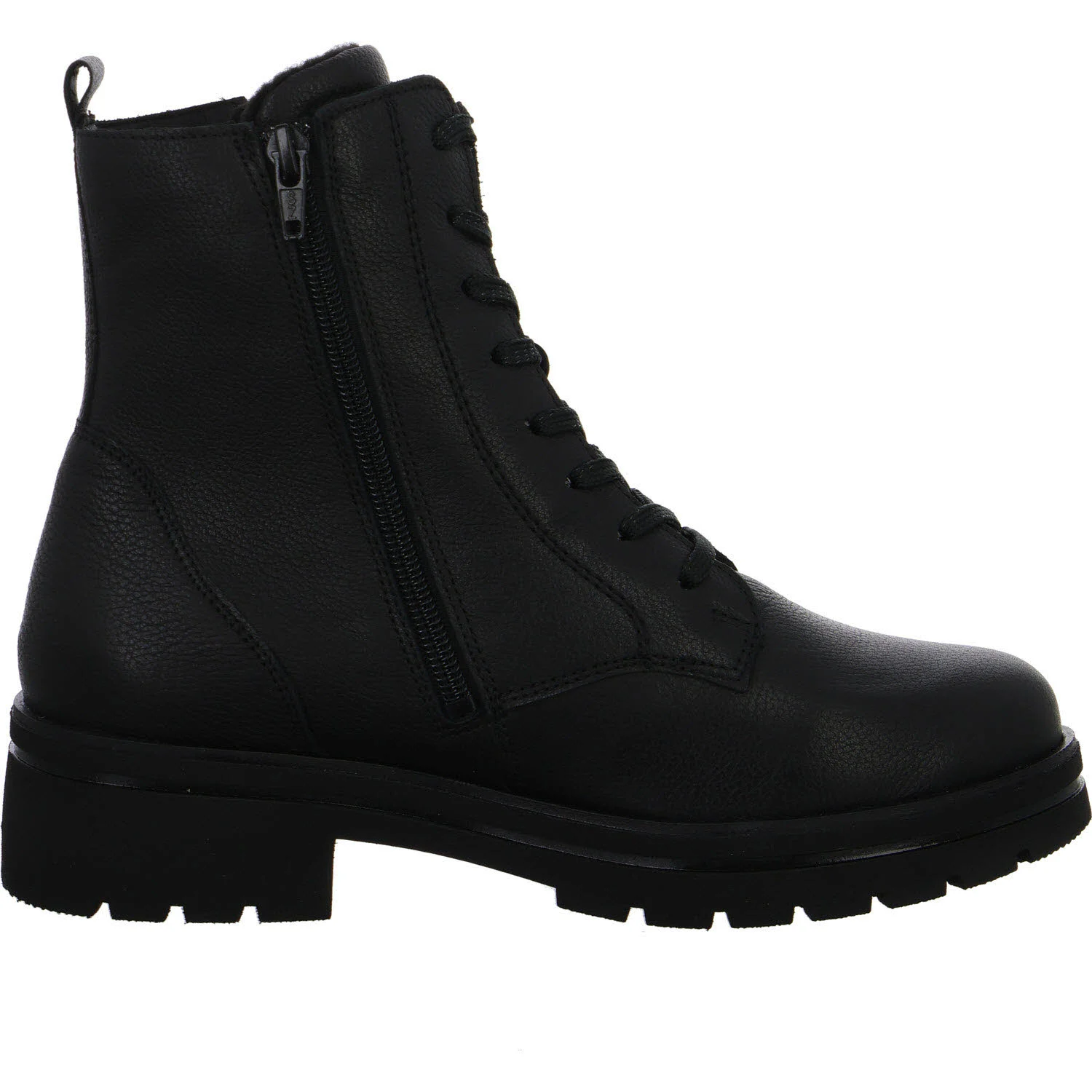 Waldläufer Damen Schnürstiefel 648803-139/001 K-Zoe schwarz K (extra weit)