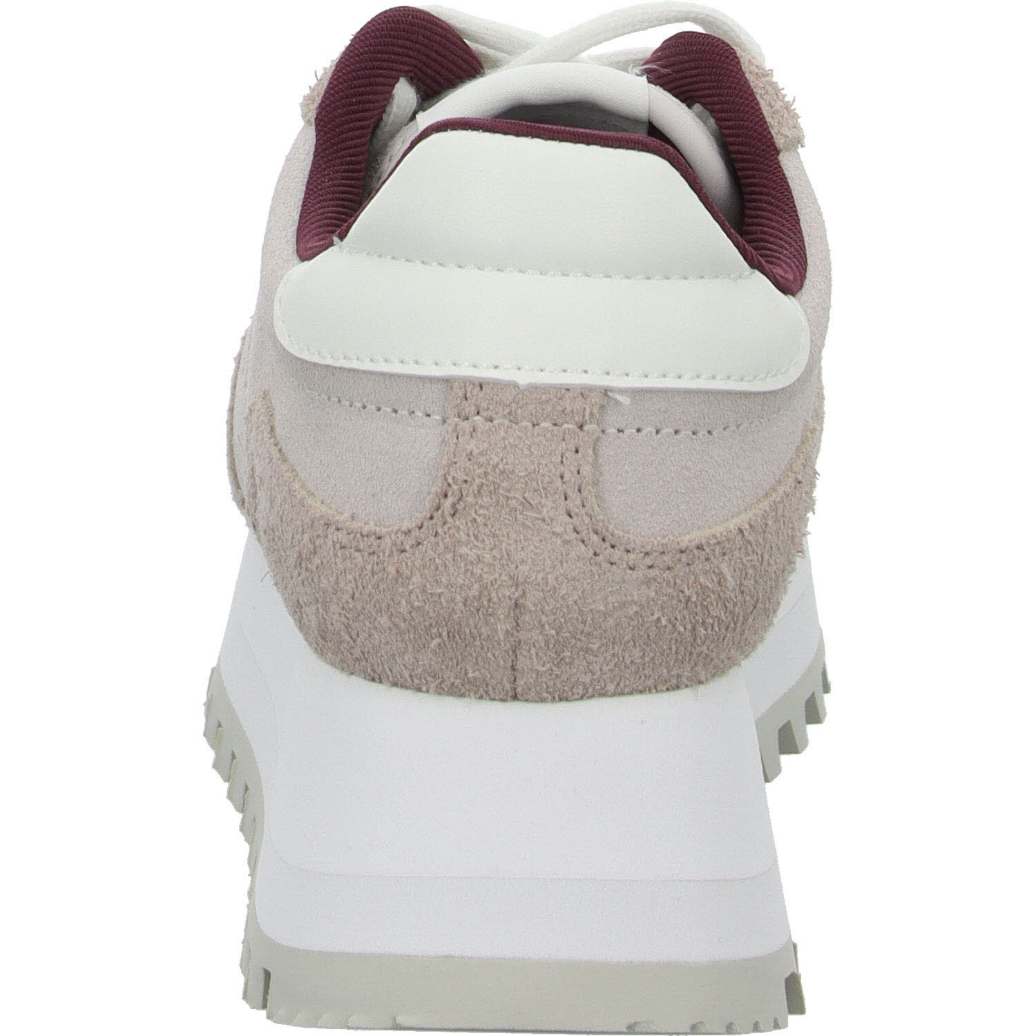Calvin Klein Damen Schnürschuhe YW0YW015740KB RUNNER LACEUP ML SUEDE lilac ash/bright white normal