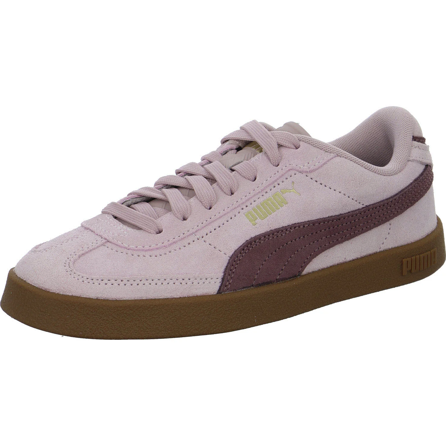Puma Damen Schnürschuhe 400717 Puma Club II Era Suede misty pink-rich cocoa normal
