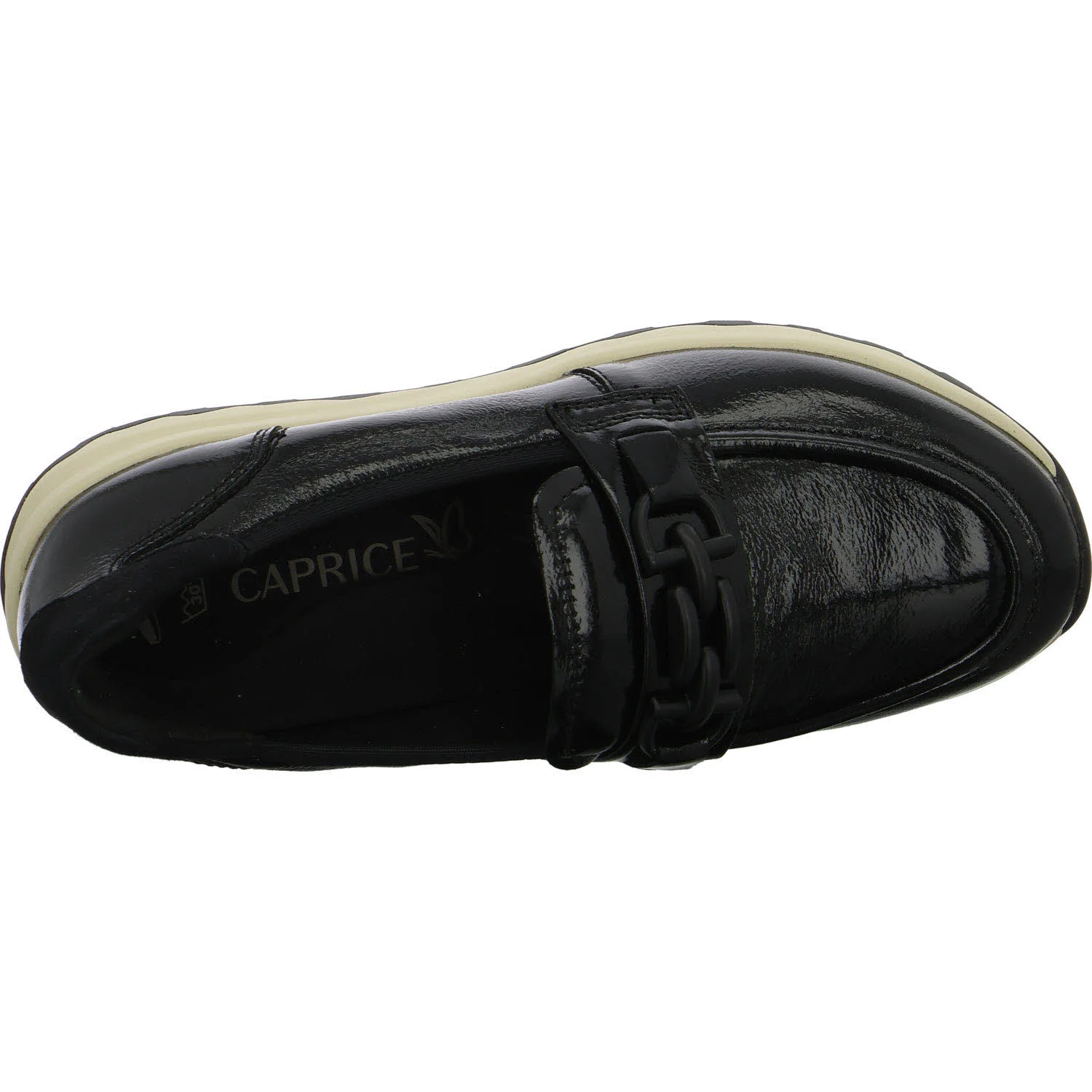 Caprice Damen Slipper 9-24701-47-017 9-24701-47 black naplack H (weit)