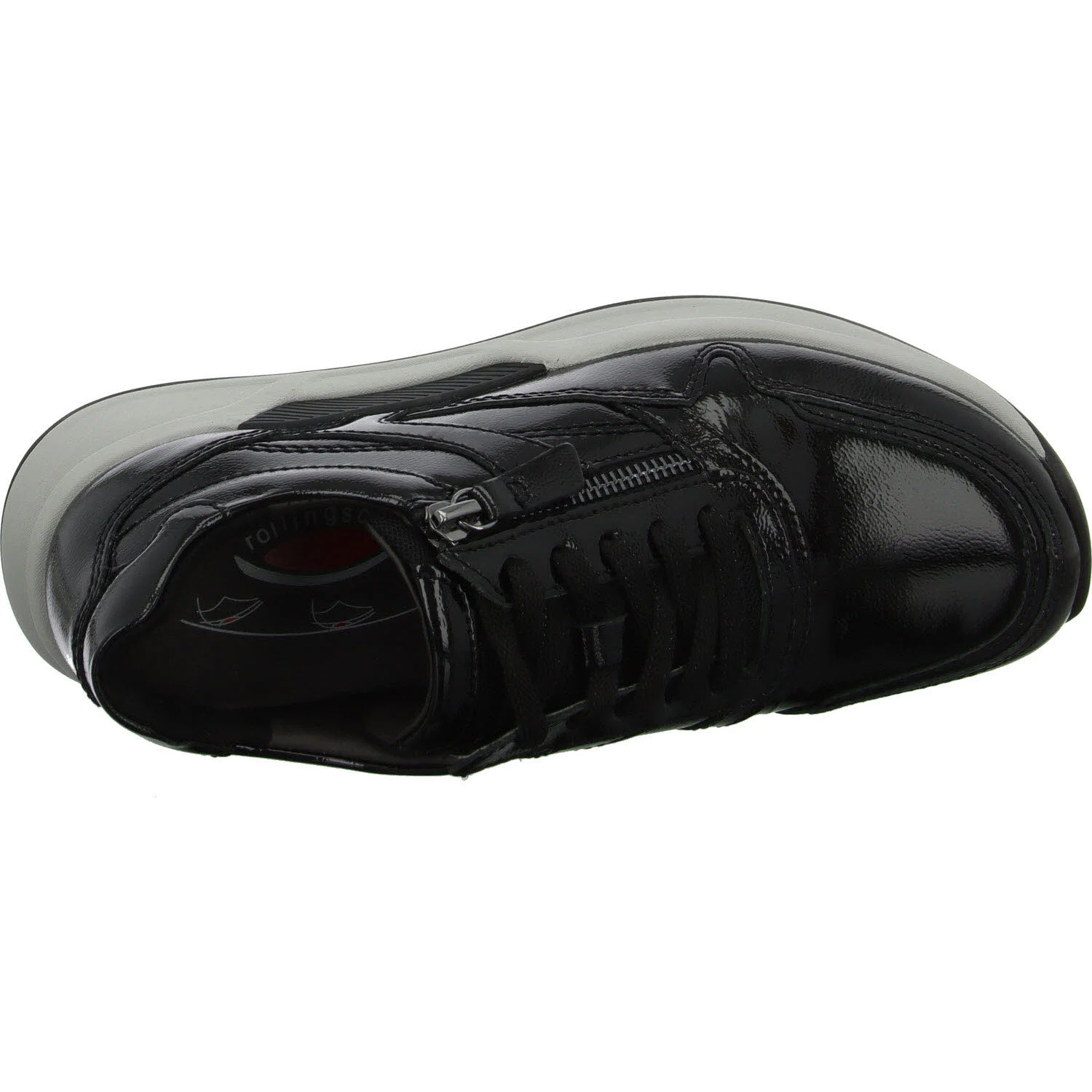 Gabor Rollingsoft Damen Schnürschuhe 0104.01.004 0104.01 schwarz G (normal)