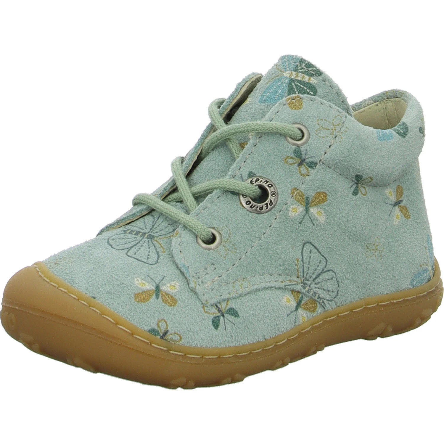 Ricosta Kinder Halbschuhe zum Schnüren 50 1200502/111 Dots ice WMS mittel