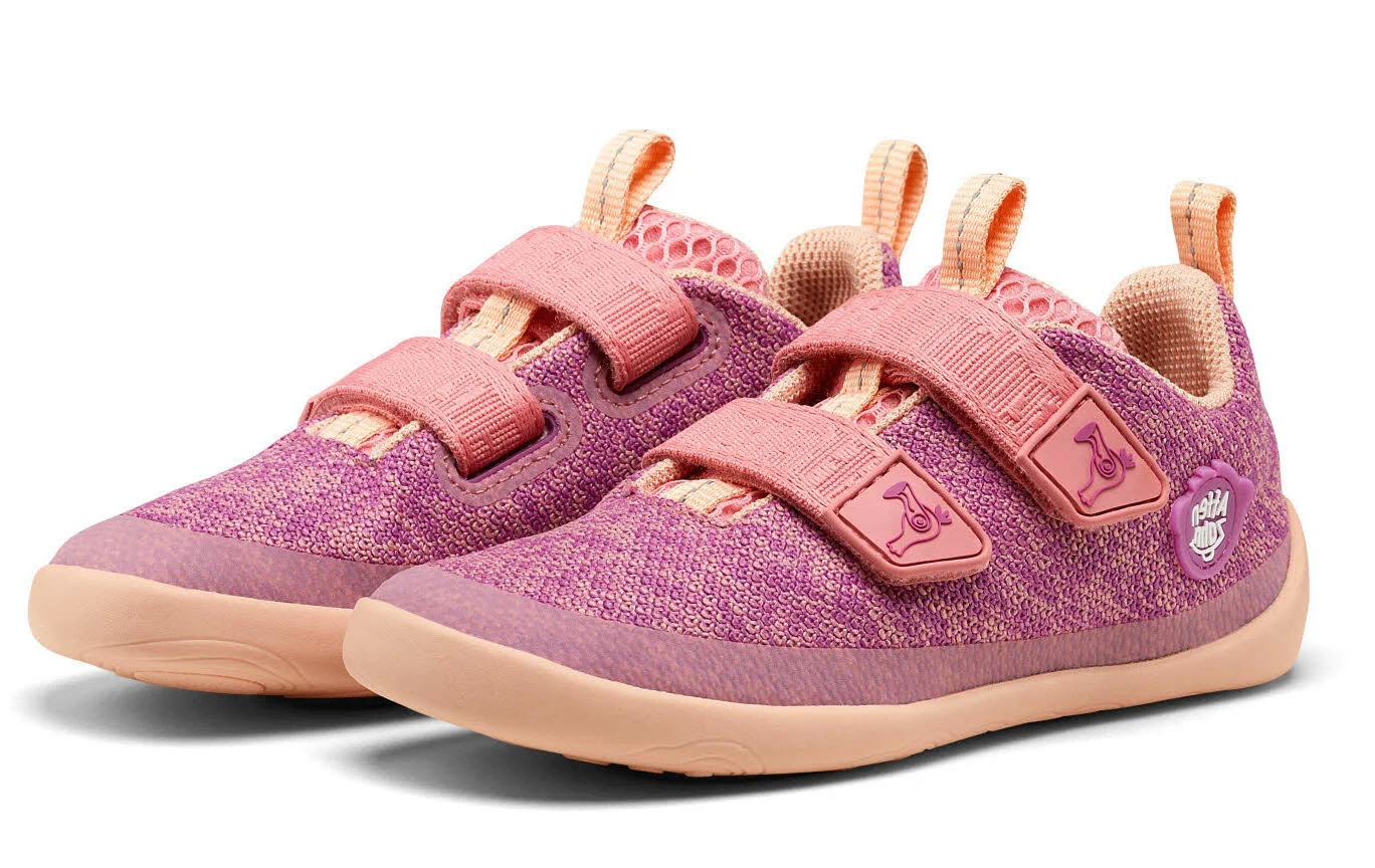 Affenzahn Kinderschuh zum Schlupfen 00397-40060 Knit Happy Flamingo pink normal