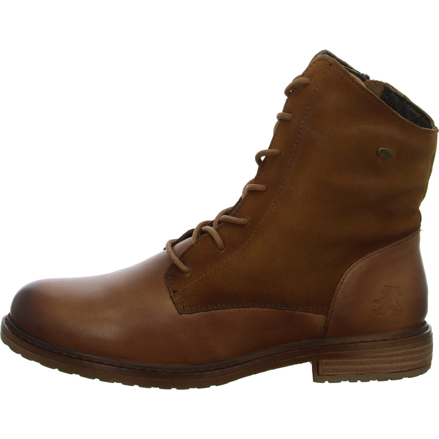 2go Fashion Damen Schnürstiefel 8991501-39 8991501 brandy normal