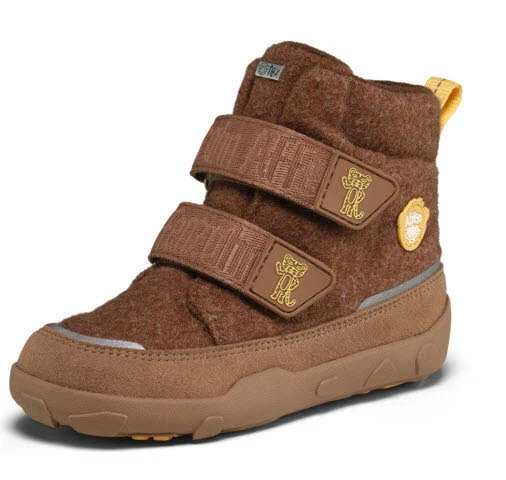 Affenzahn Kinder Winterstiefel 01250-70003 Winterstiefel Wolle Comfy Tiger gelb, braun normal