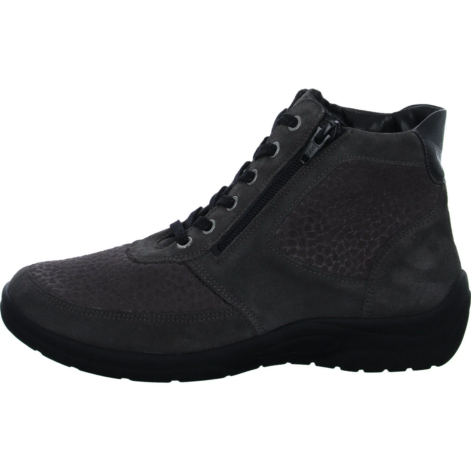 Element 6 von 8 (Bild) – Waldläufer Damen Schnürstiefel 312H82-317/190 Hesna MOUSE CARBON H (weit)