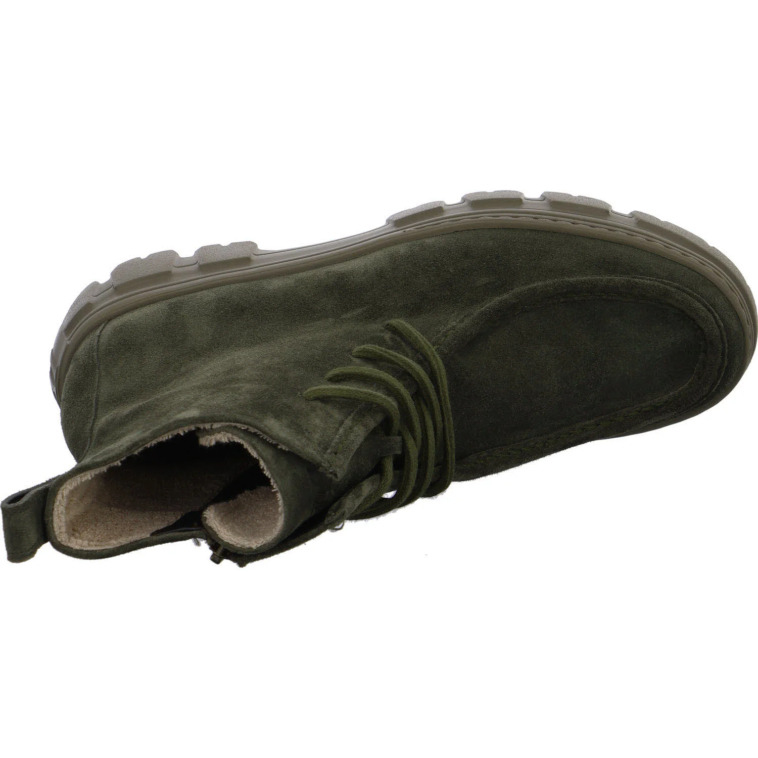 Paul Green Damen Schnürstiefel 5499-045 5499 olive normal