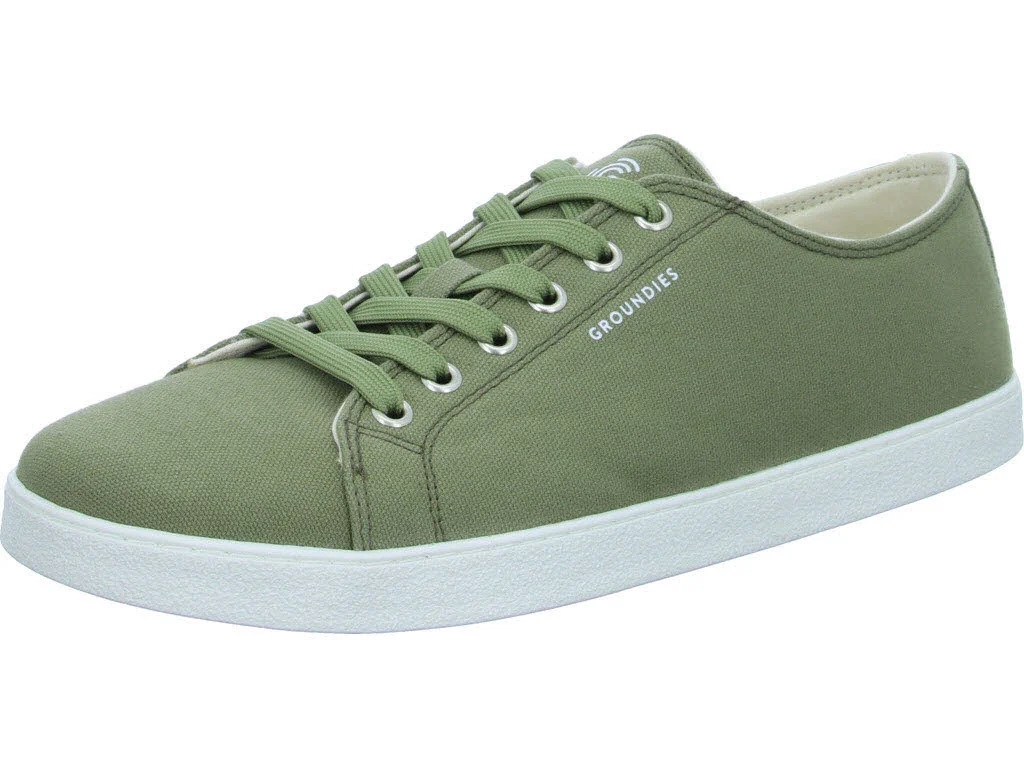 Groundies Schnürschuh 230177-10 Lima Men kaki weit