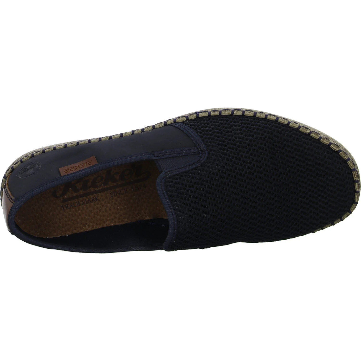 Element 8 von 8 (Bild) – Rieker Herren Slipper B5265-14 B5265 navy/pazifik/amaretto G 1/2 (weit)