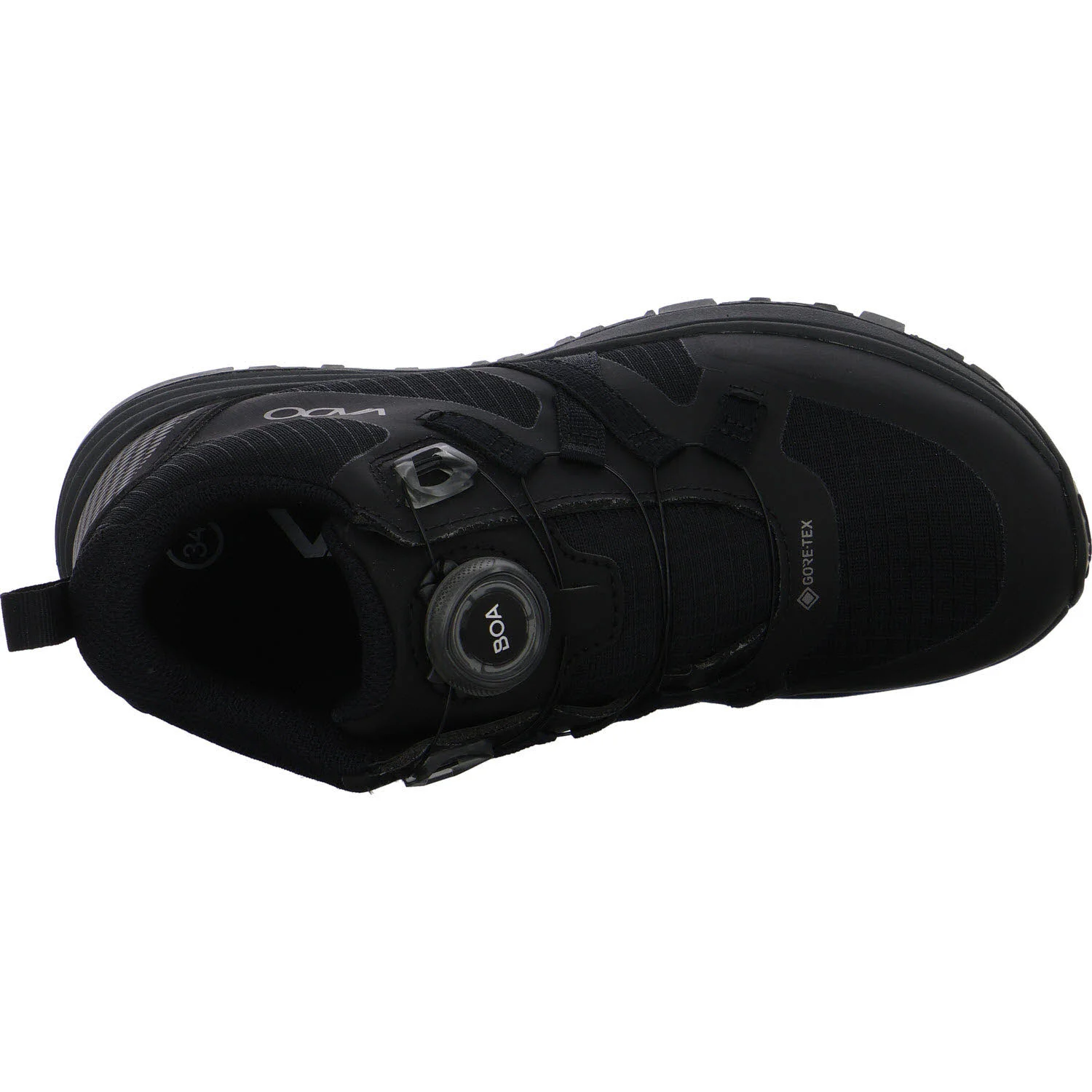 VADO Kinderschuh zum Schlupfen 83401-3401/001 MIKE Mid BOA GTX black normal