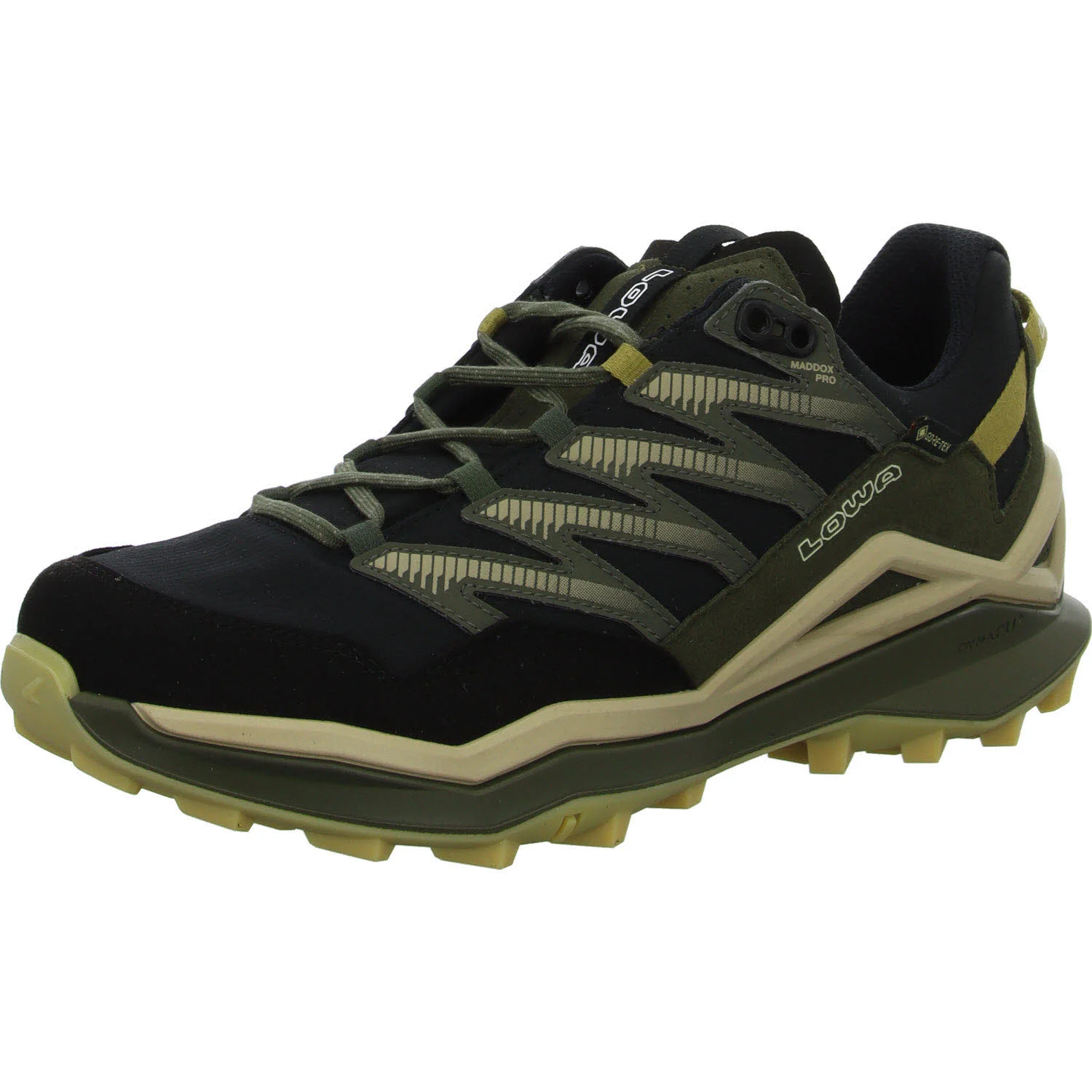 Lowa Herren Schnürschuhe 311630/9948 Maddox Pro GTX Lo schwarz/oliv normal