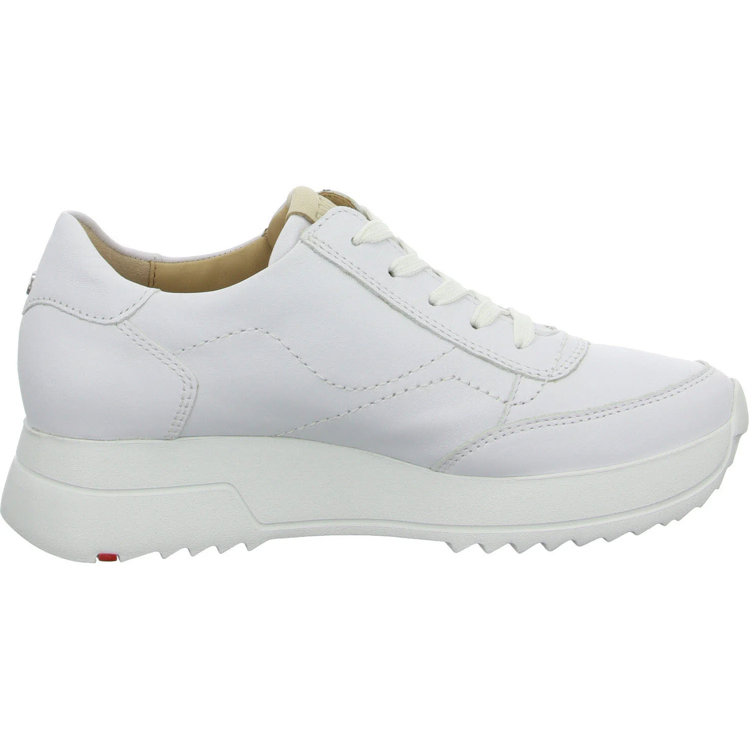 Element 7 von 8 (Bild) – Lloyd Damen Schnürschuhe 1177501 Juno 1 - white/natur F 1/2 (normal)