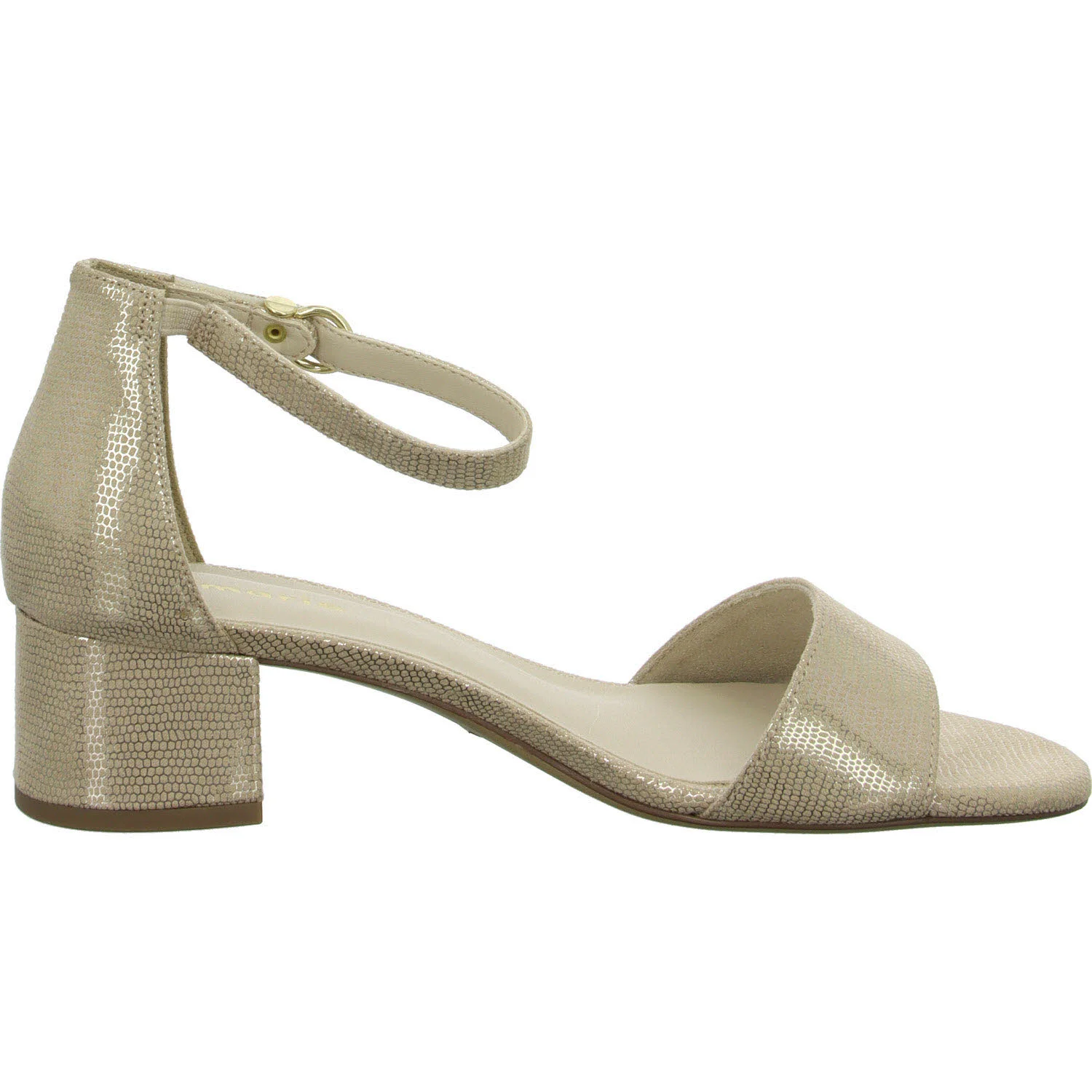 Element 7 von 8 (Bild) – Tamaris Damen Sandalen 1-28201-42/968 1-28201-42 light gold structure normal